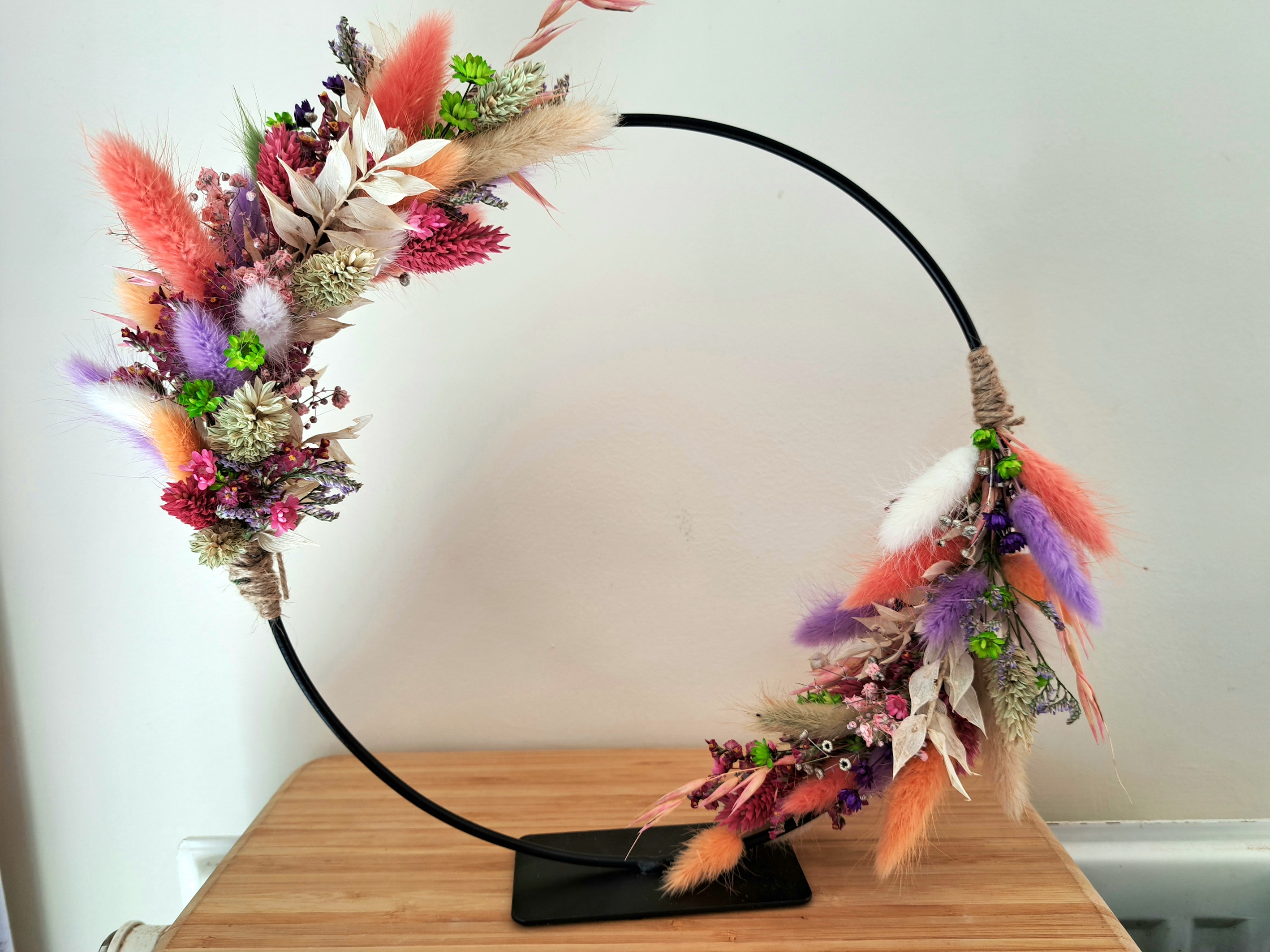 Flowerhoop op voet