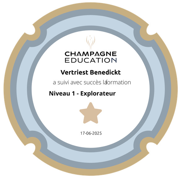 Black tasting, wijn proeven zonder zicht. - Foto