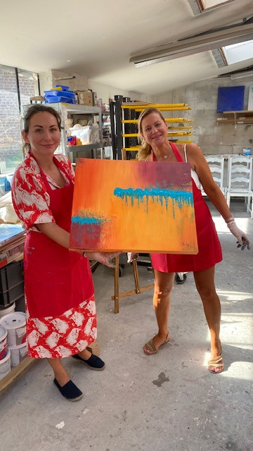 Workshop Abstract schilderen - Foto