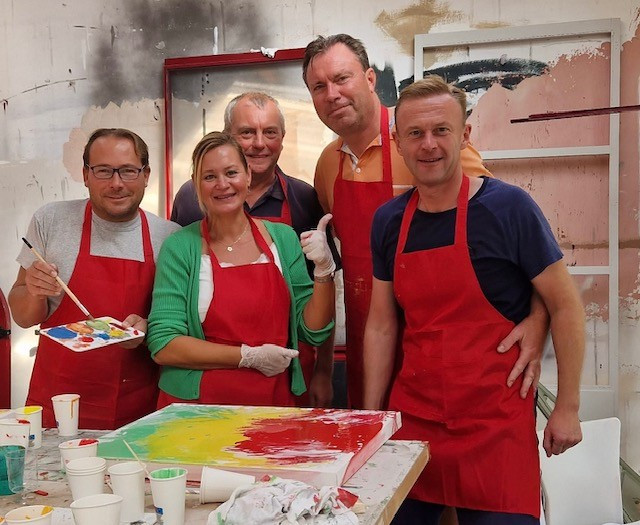 Workshop Abstract schilderen - Foto