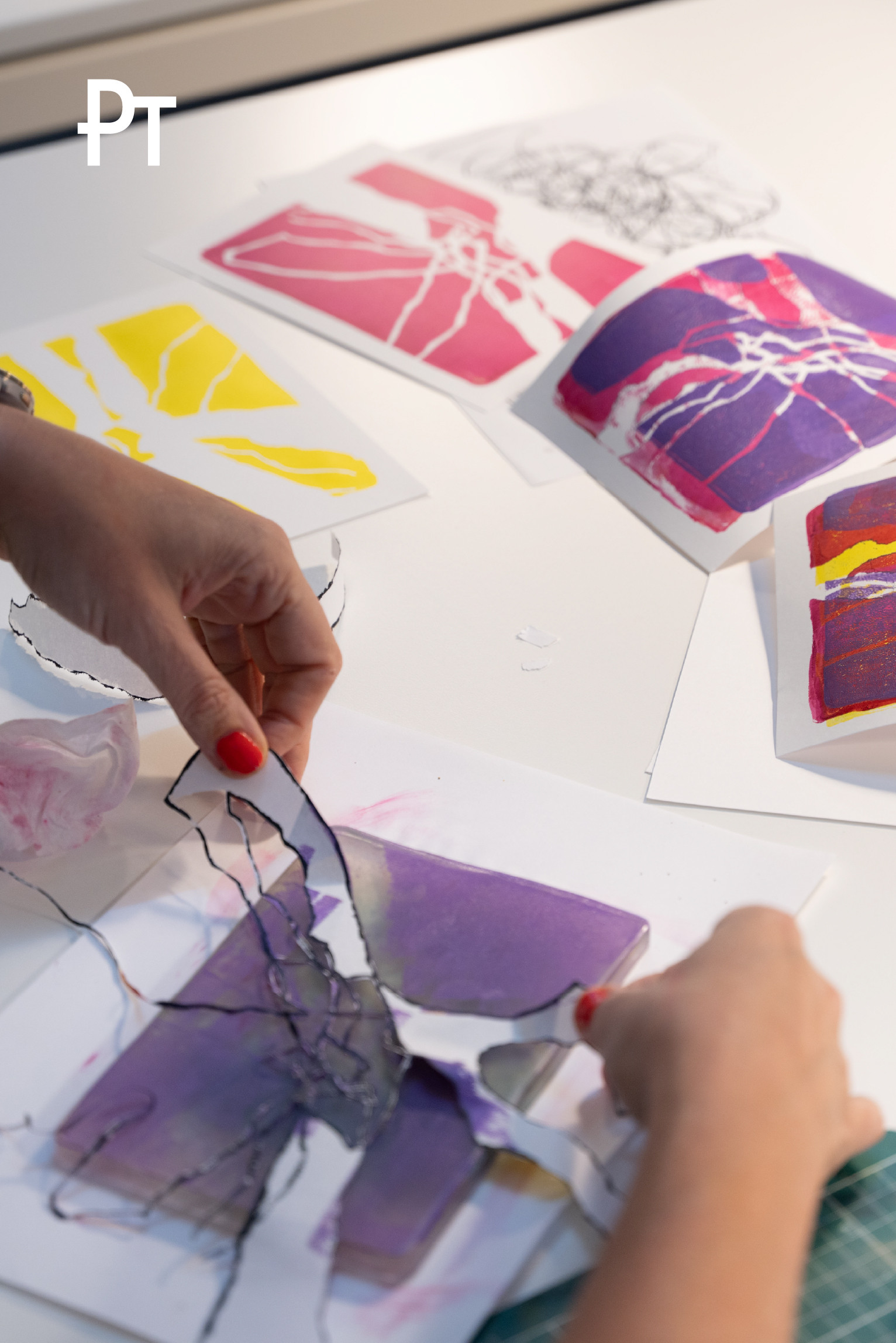 Gel Printing: boost je creativiteit - Foto