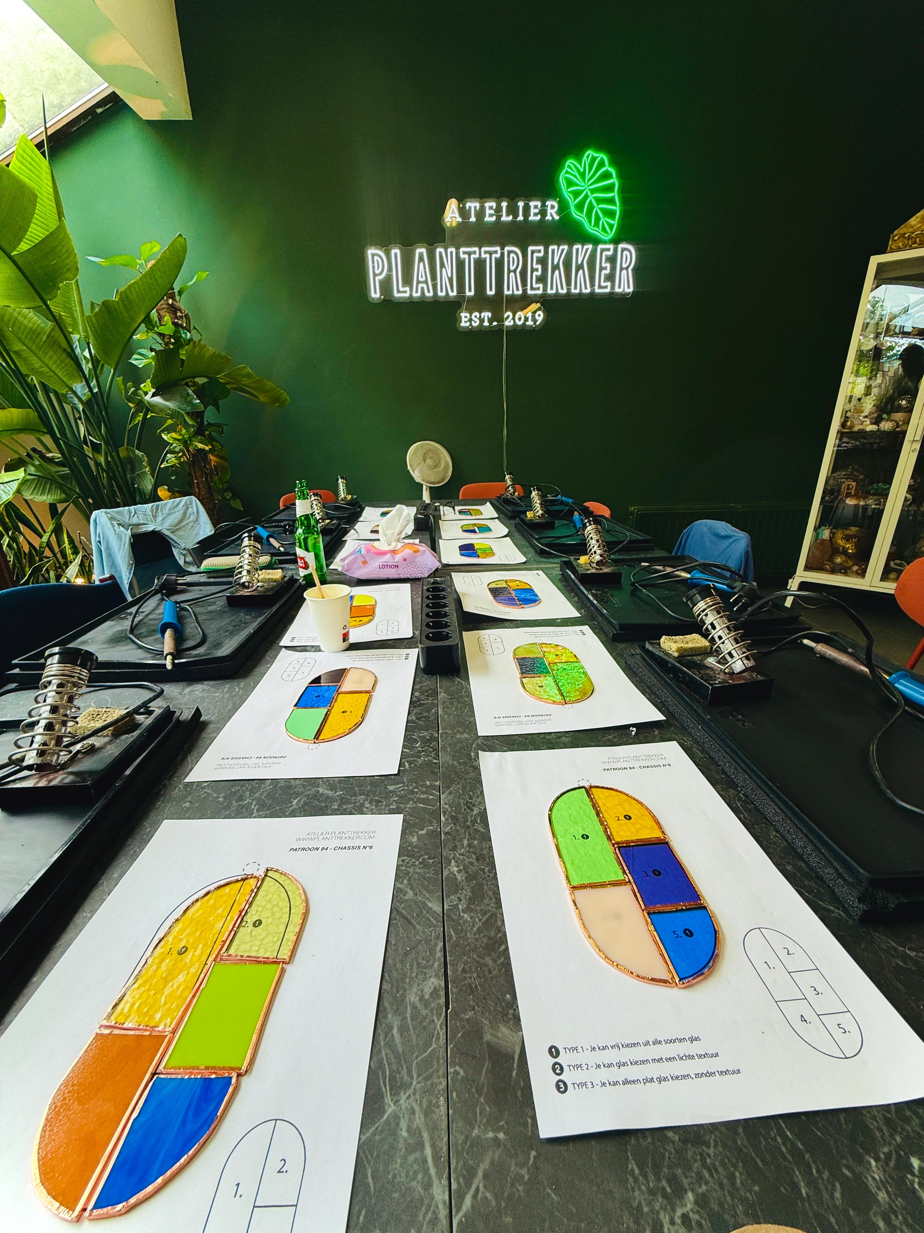 Workshop glas-in-lood - Maak je eigen unieke glasraam (3u) - Foto