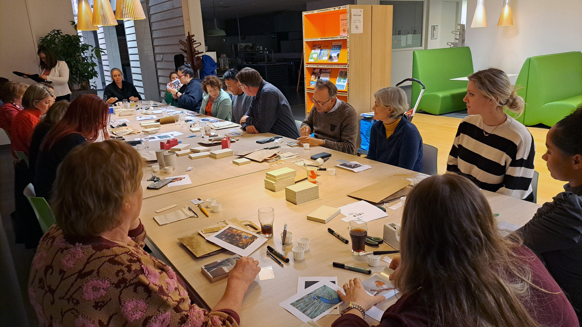Teksten en foto's printen op hout en stof - Foto