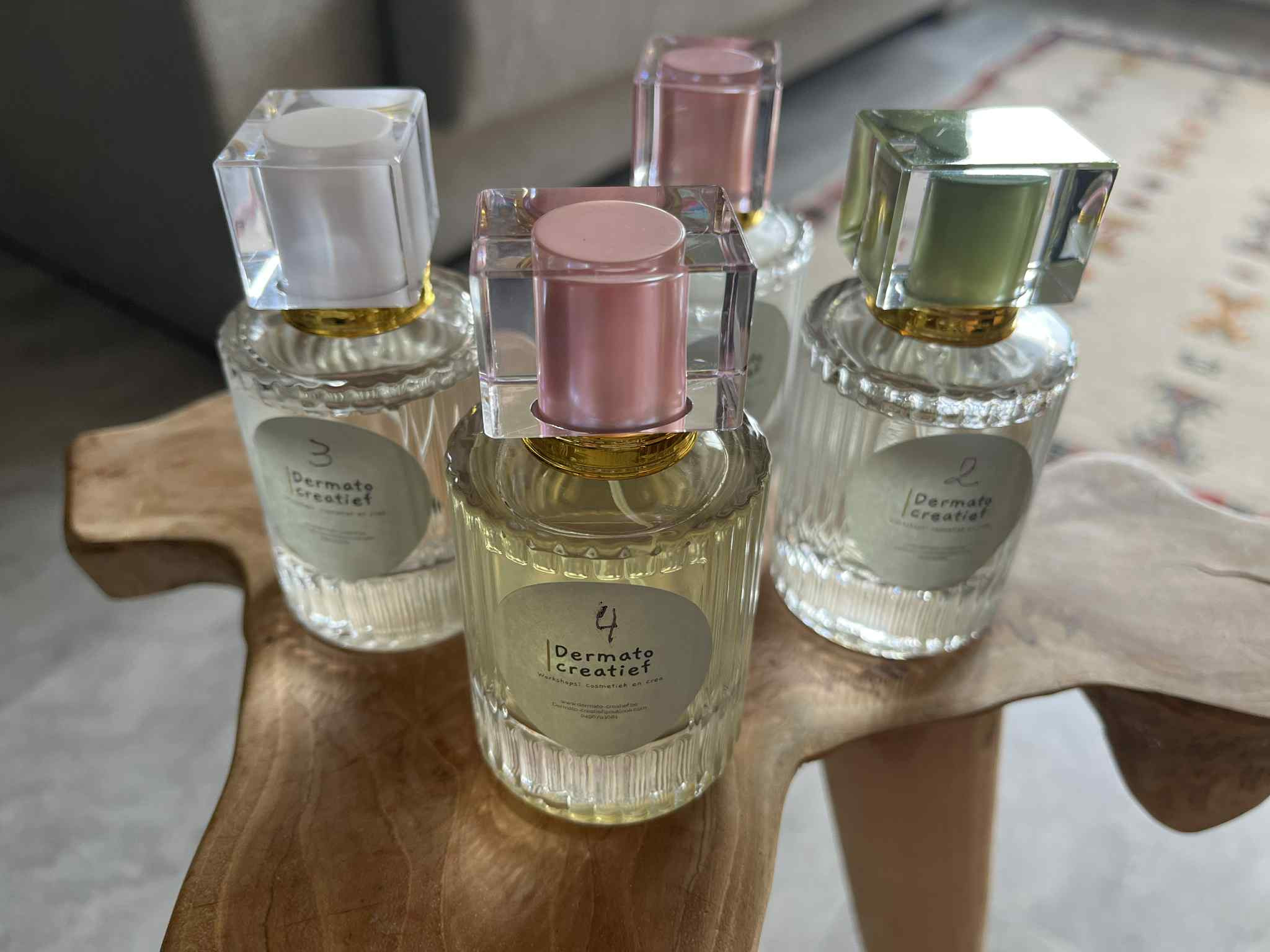 Workshop " Eau de toilette " maken - Foto
