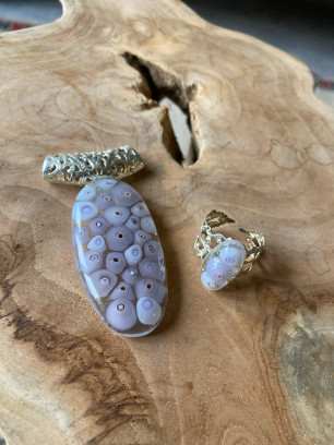 Juwelen maken in Glasfusing / Hotpot.