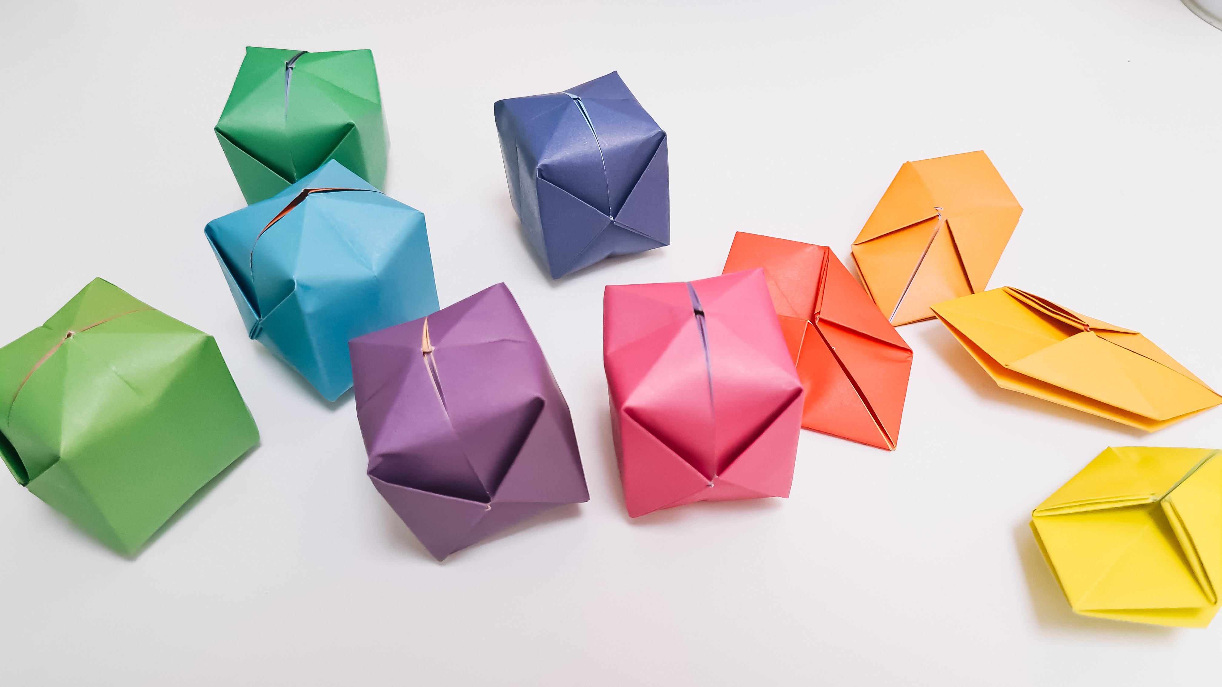 Workshop DIY pakket: Origami lichtslinger - Foto