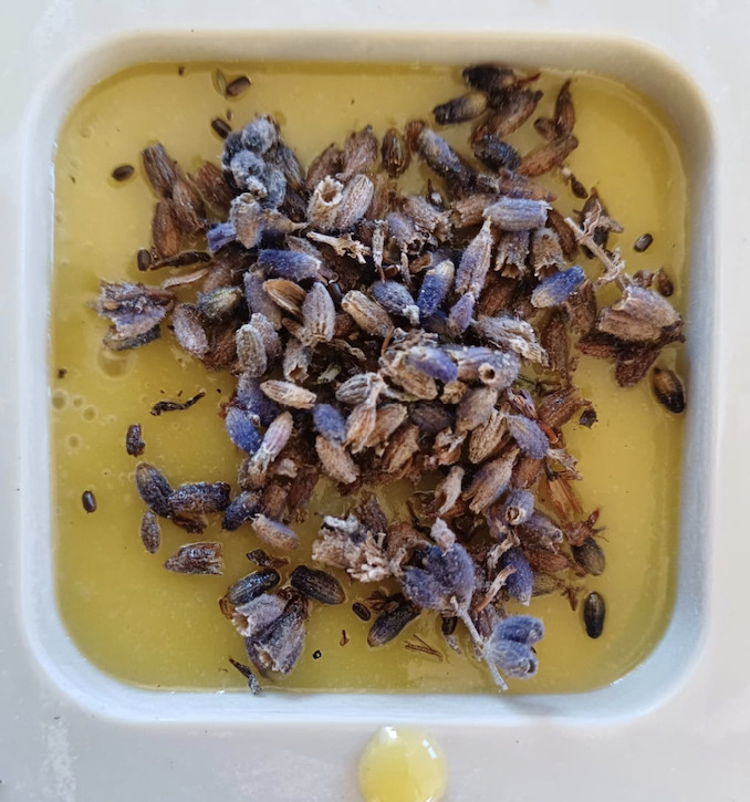 Biologisch lavendel natuurzeep - Foto