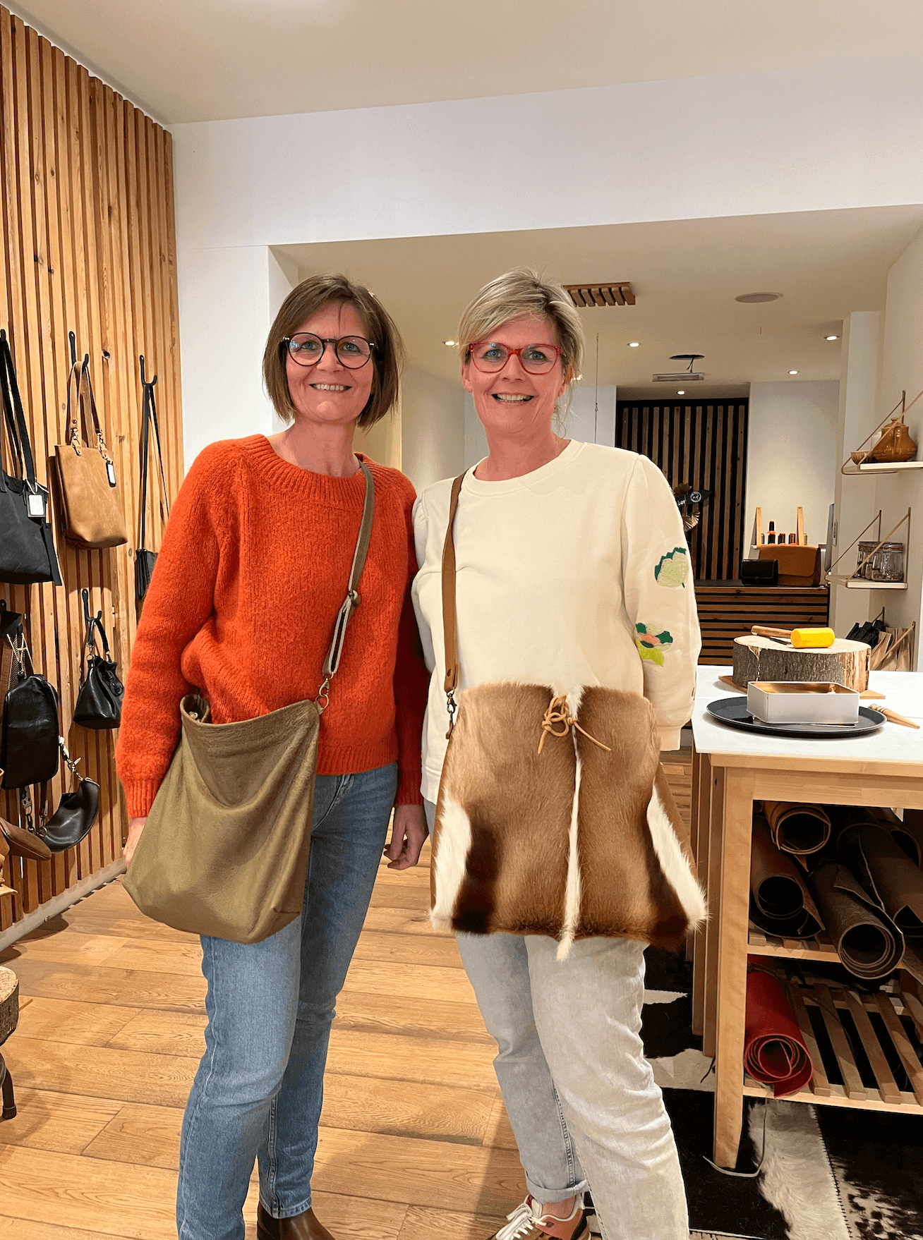 Workshop lederen handtas maken