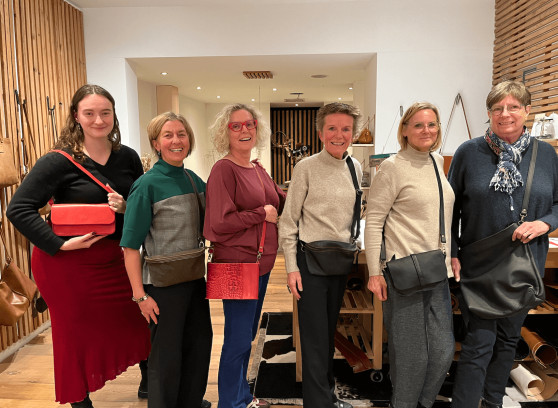 Workshop lederen handtas maken