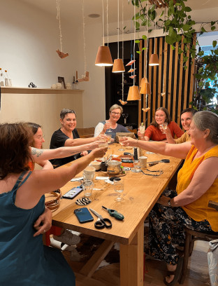 Workshop lederen handtas maken