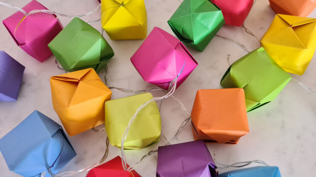 Workshop box: origami lichtslinger