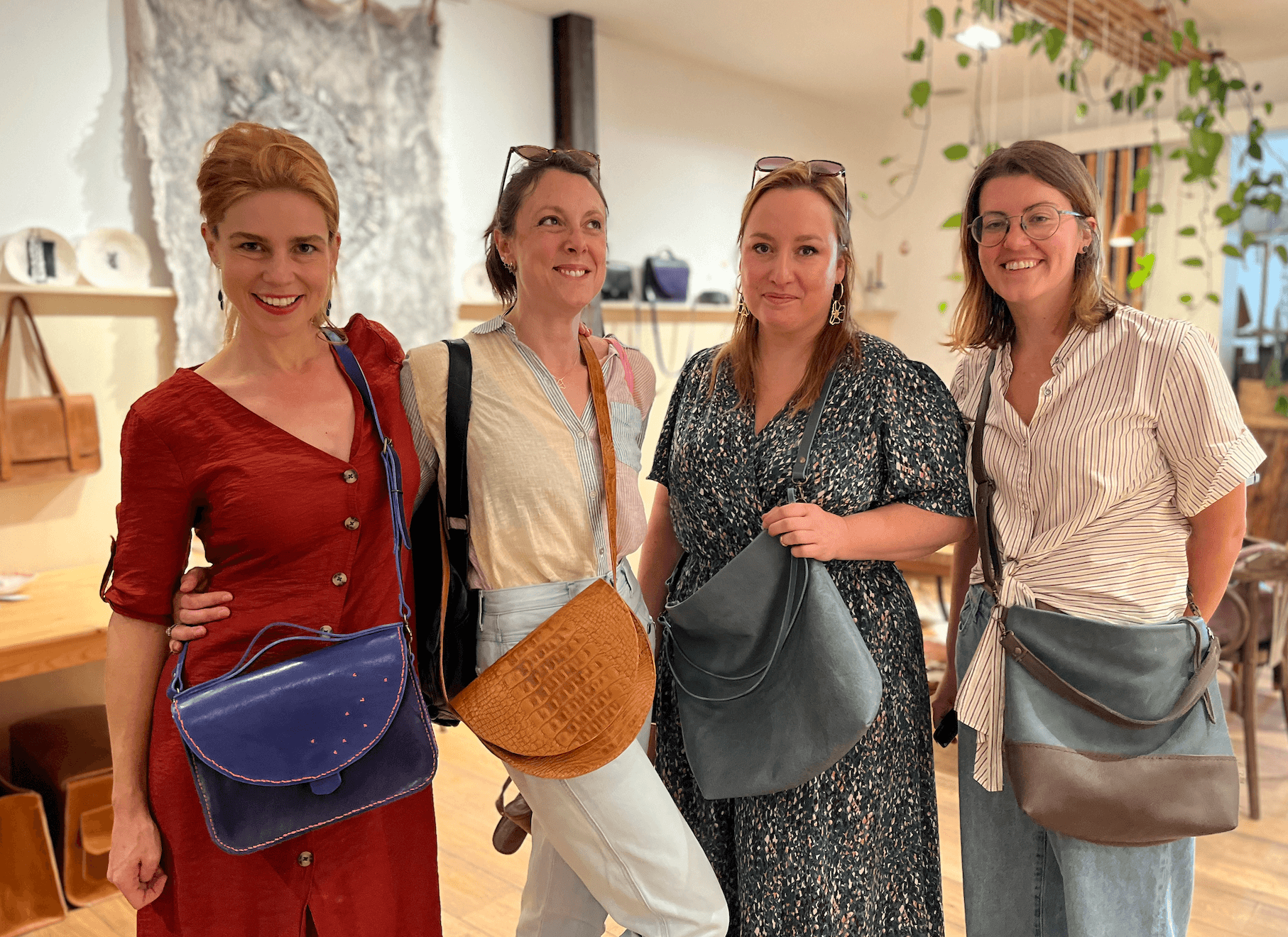Workshop lederen handtas maken