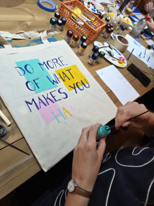 Maak jouw totebag uniek 🎨
