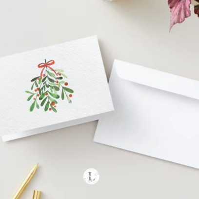 Aquarel Kerstworkshop: Kerstwenskaarten