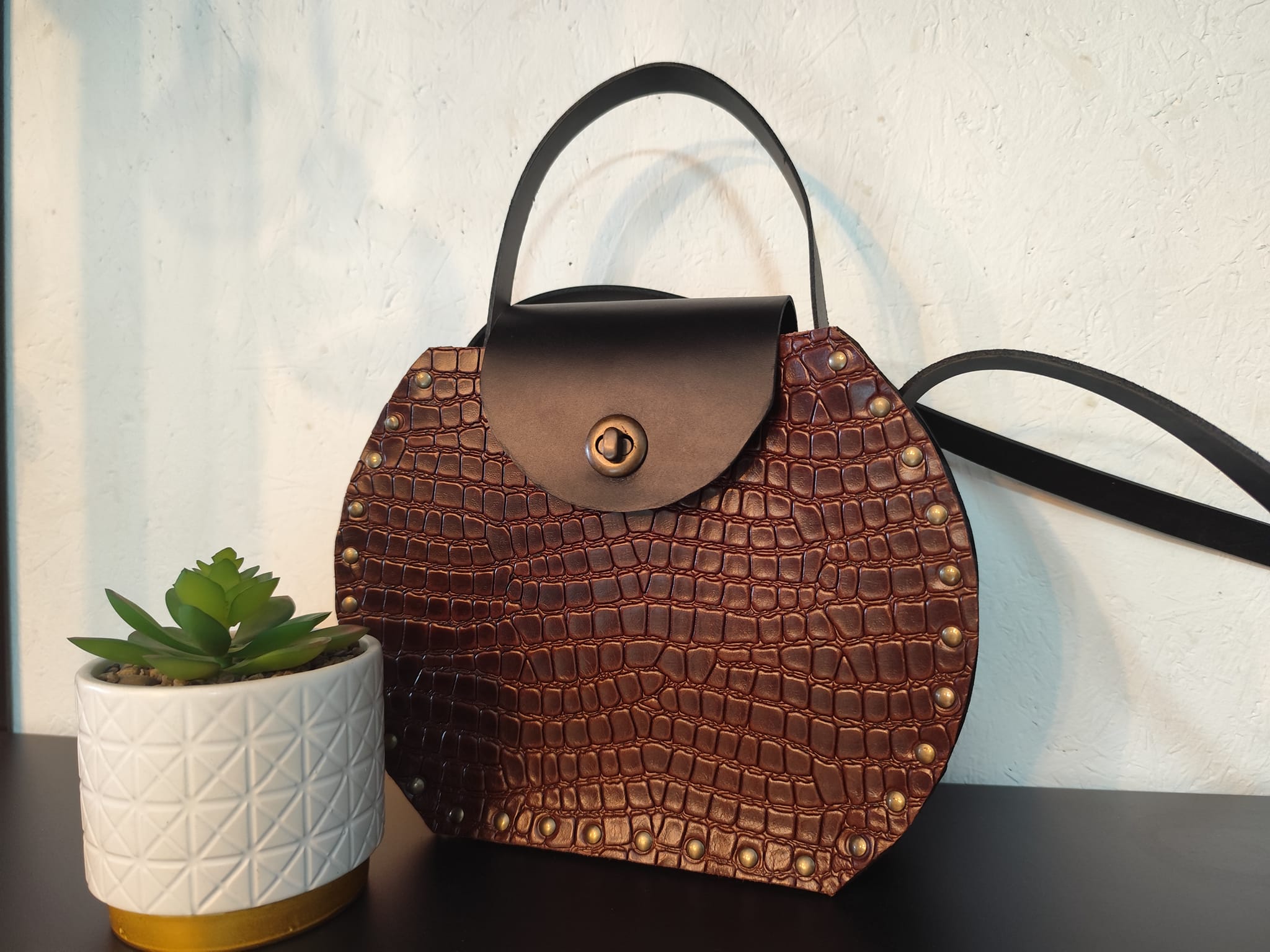 Workshop lederen handtas