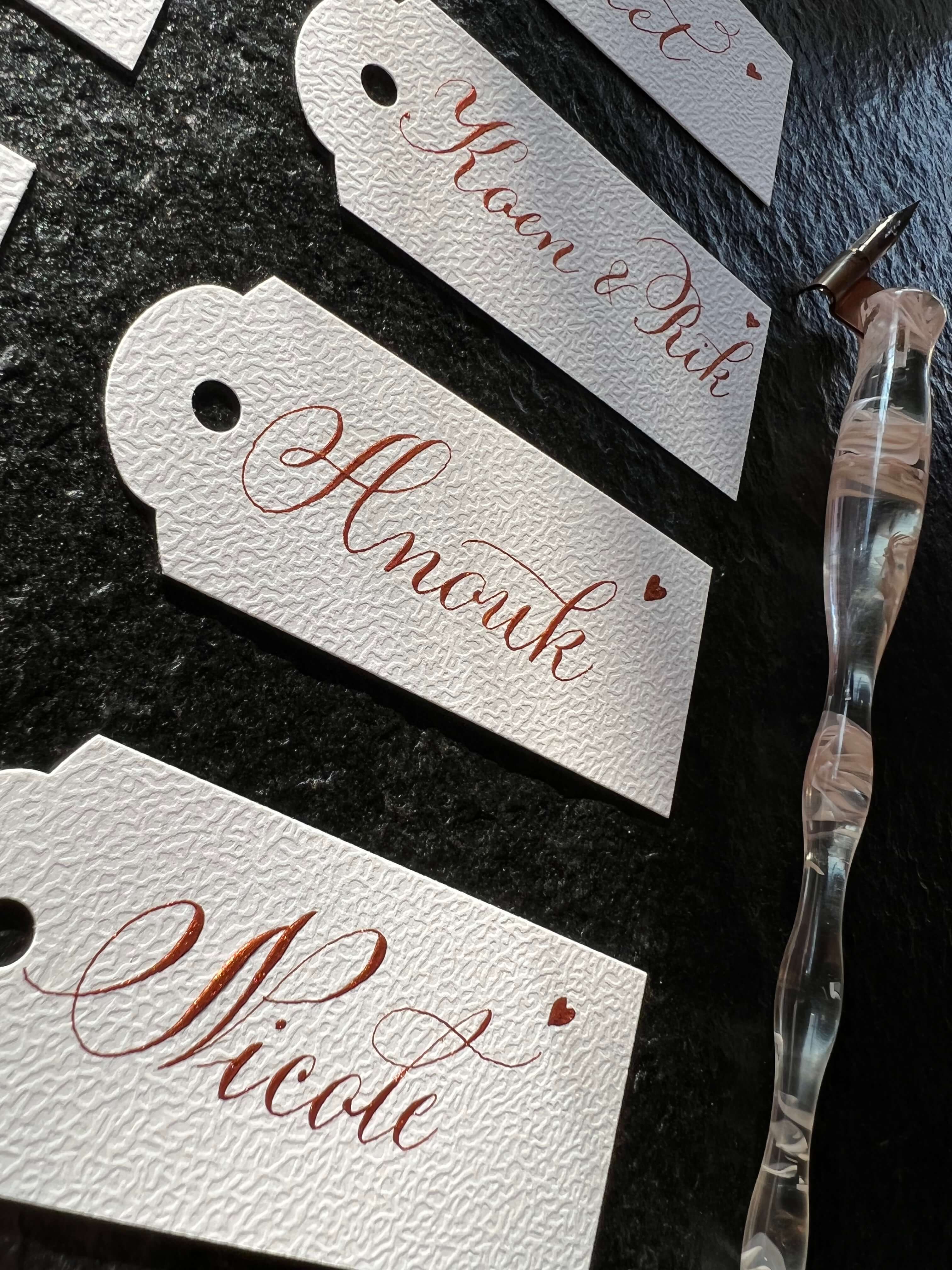 Mini-workshop Copperplate Kalligrafie Basis - Foto