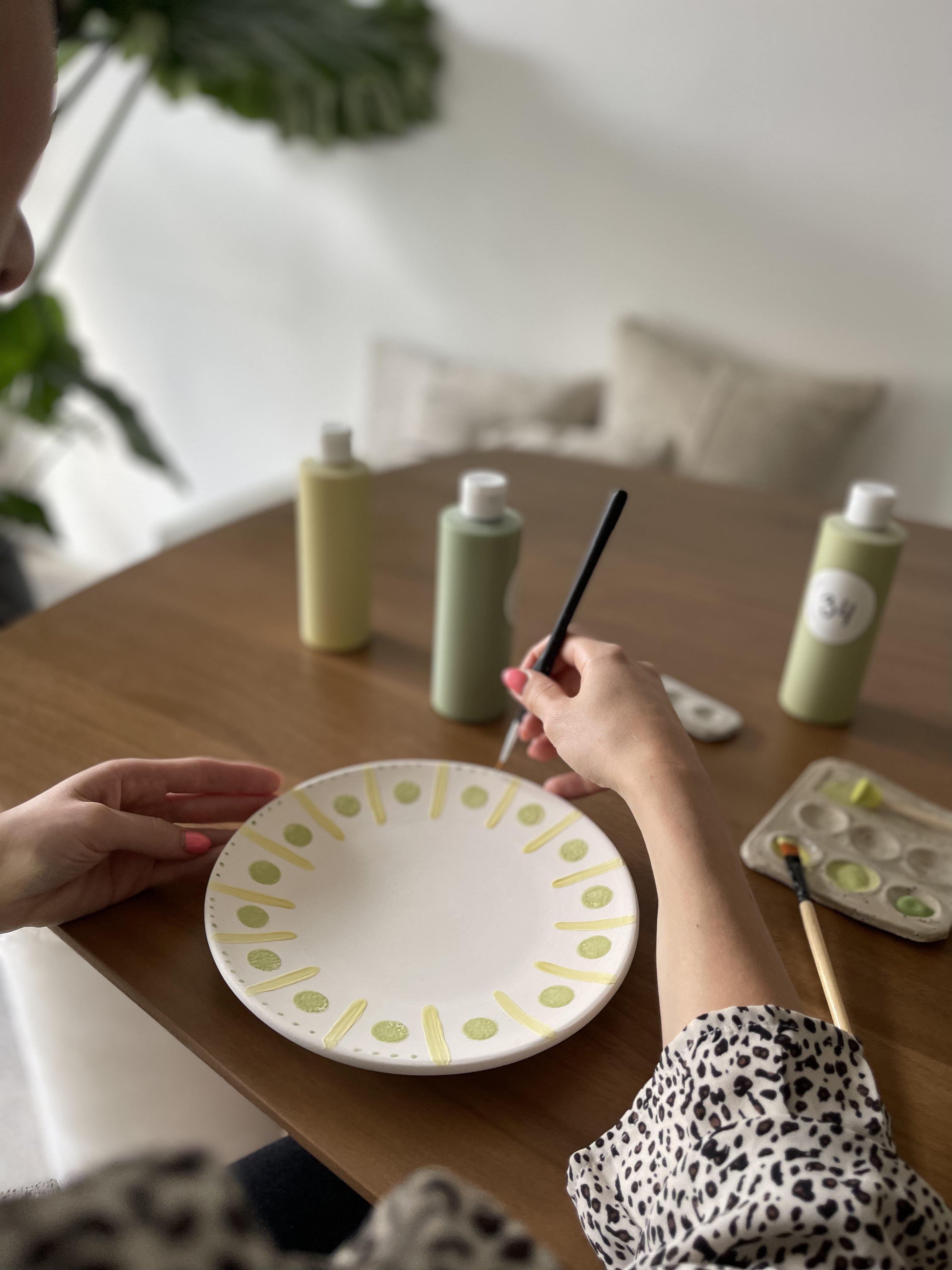 Keramiek schilderen - PYOP (paint your own pottery) - Foto