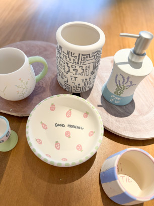 Keramiek schilderen - PYOP (paint your own pottery)