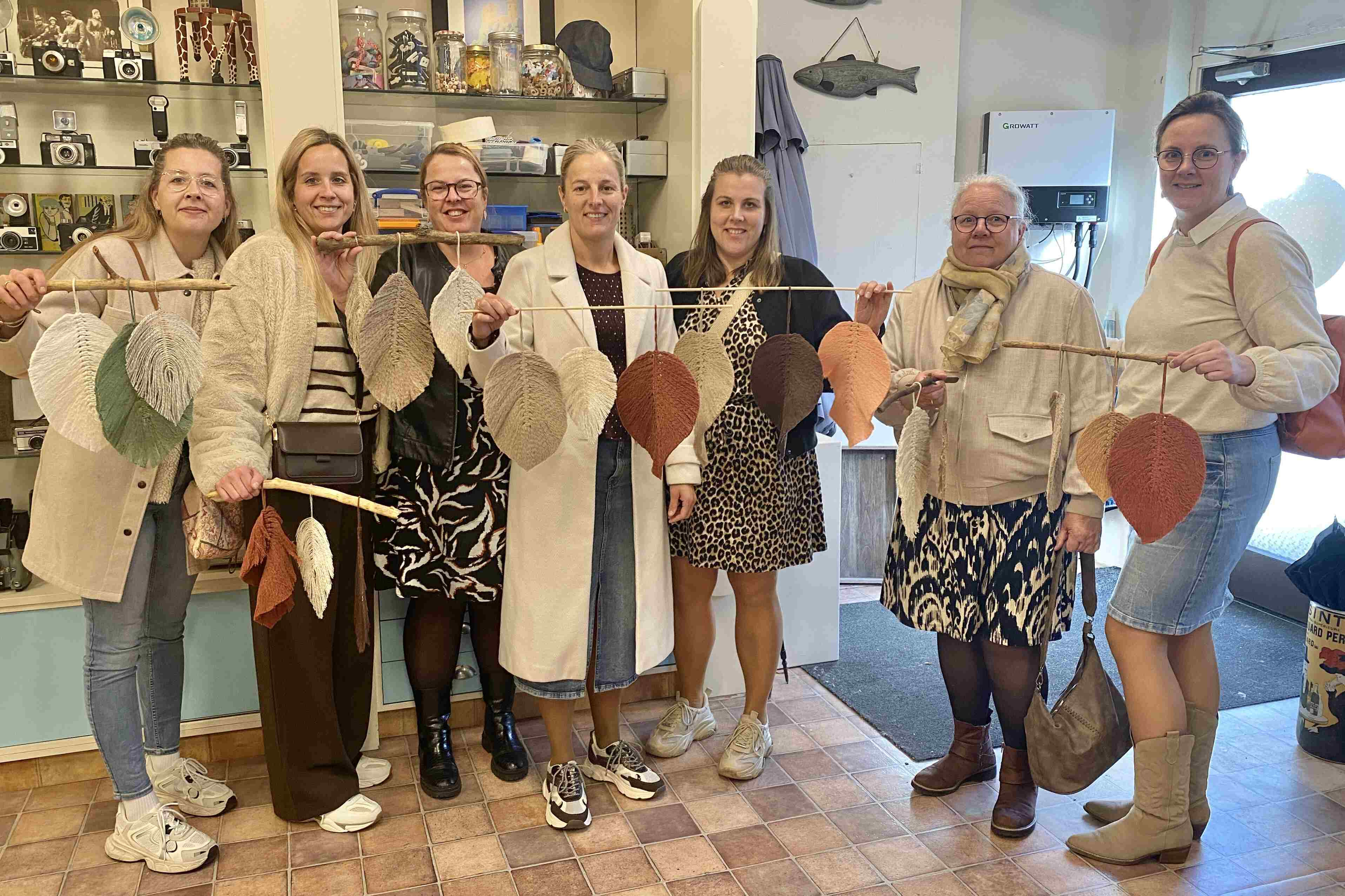 Macramé veren knopen - Foto