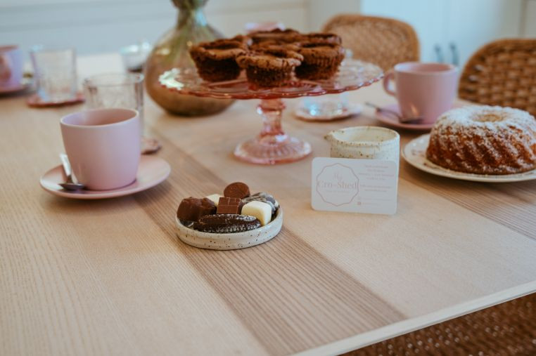 Bloem in Jasmijnsteek haken - Foto