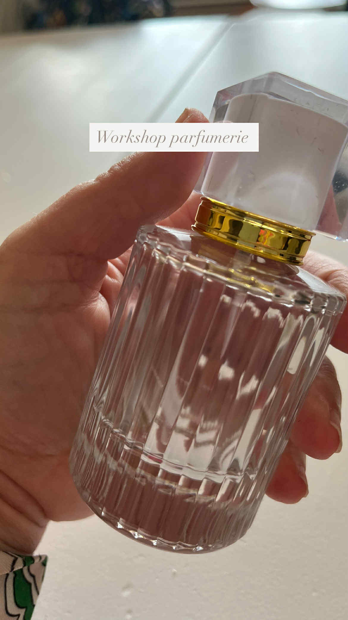 Workshop " Eau de toilette " maken - Foto