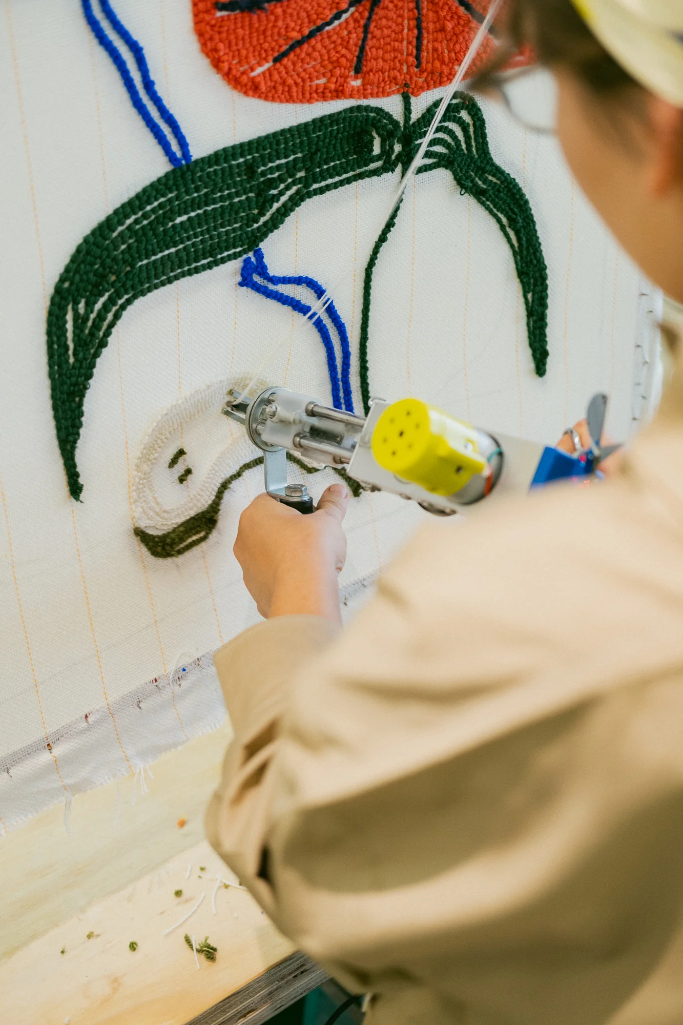 Tufting - GROOT formaat / verschillende technieken