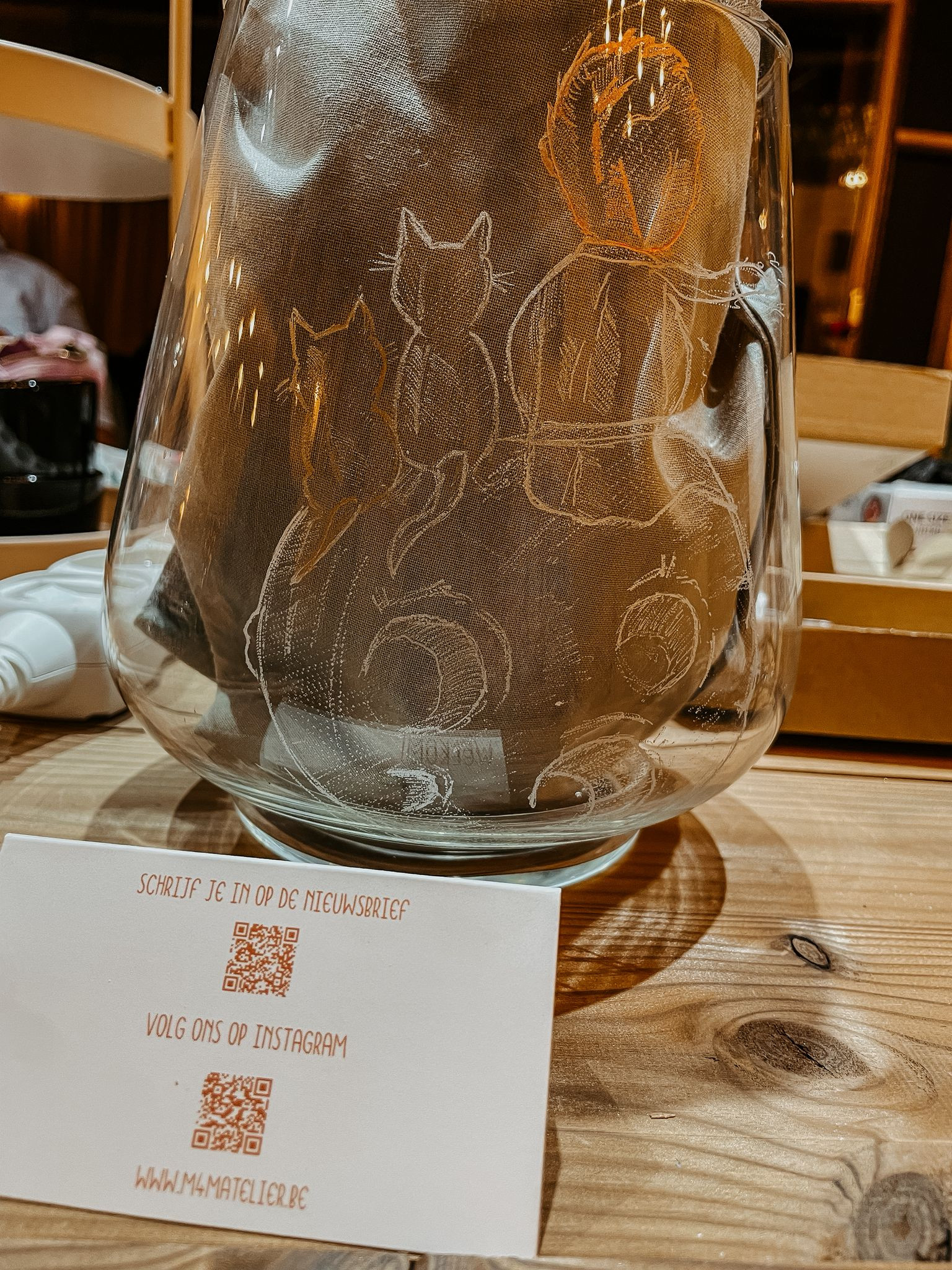 Glas graveren - Foto