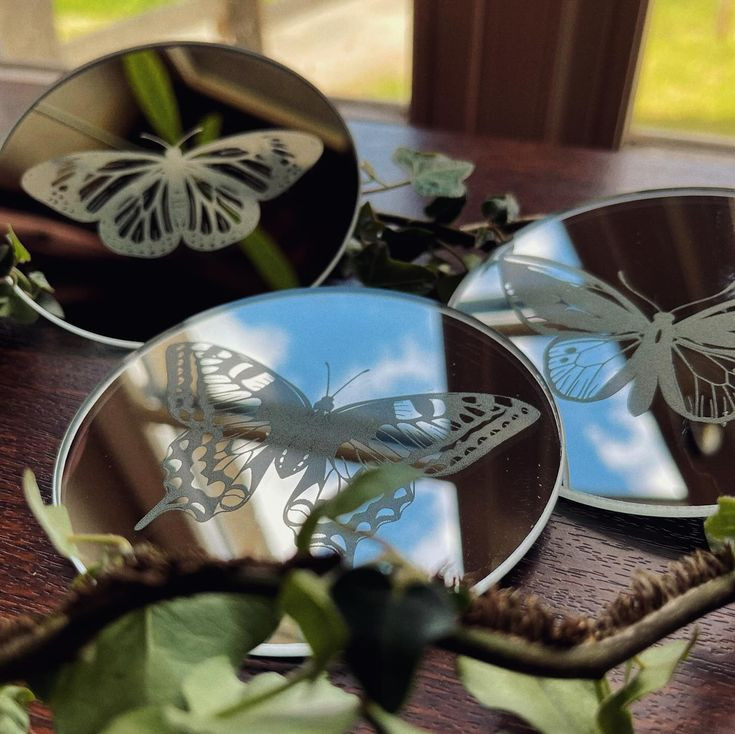 Spiegel graveren - Foto