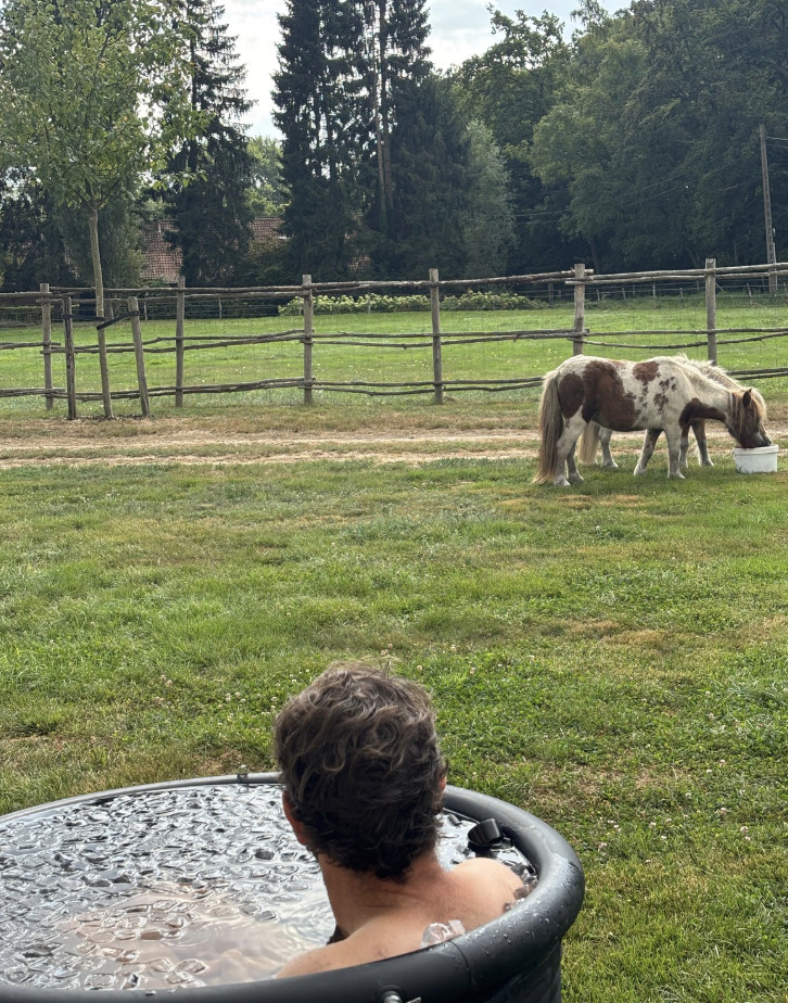 Mindfulness ademwerk en ijsbad workshop in de natuur - Foto