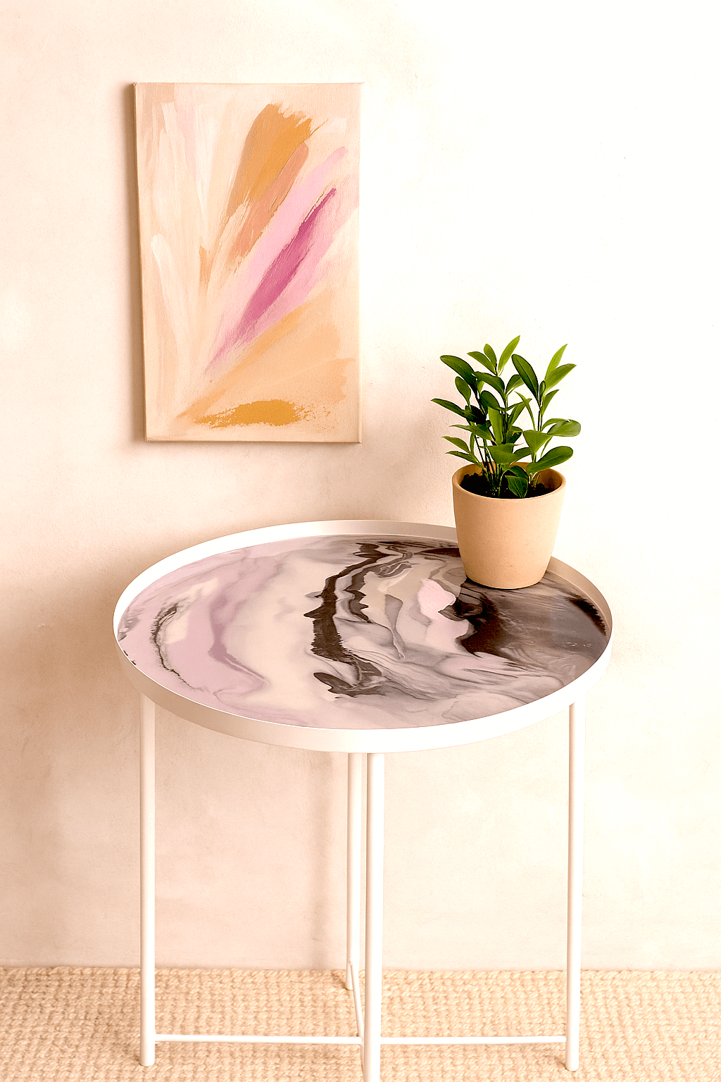 Resin Art/epoxy – Basistechnieken en bijzettafeltje (Maart)