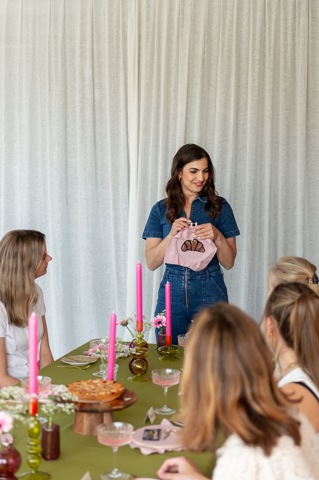 Punch Needle Workshop - Kersteditie - Foto