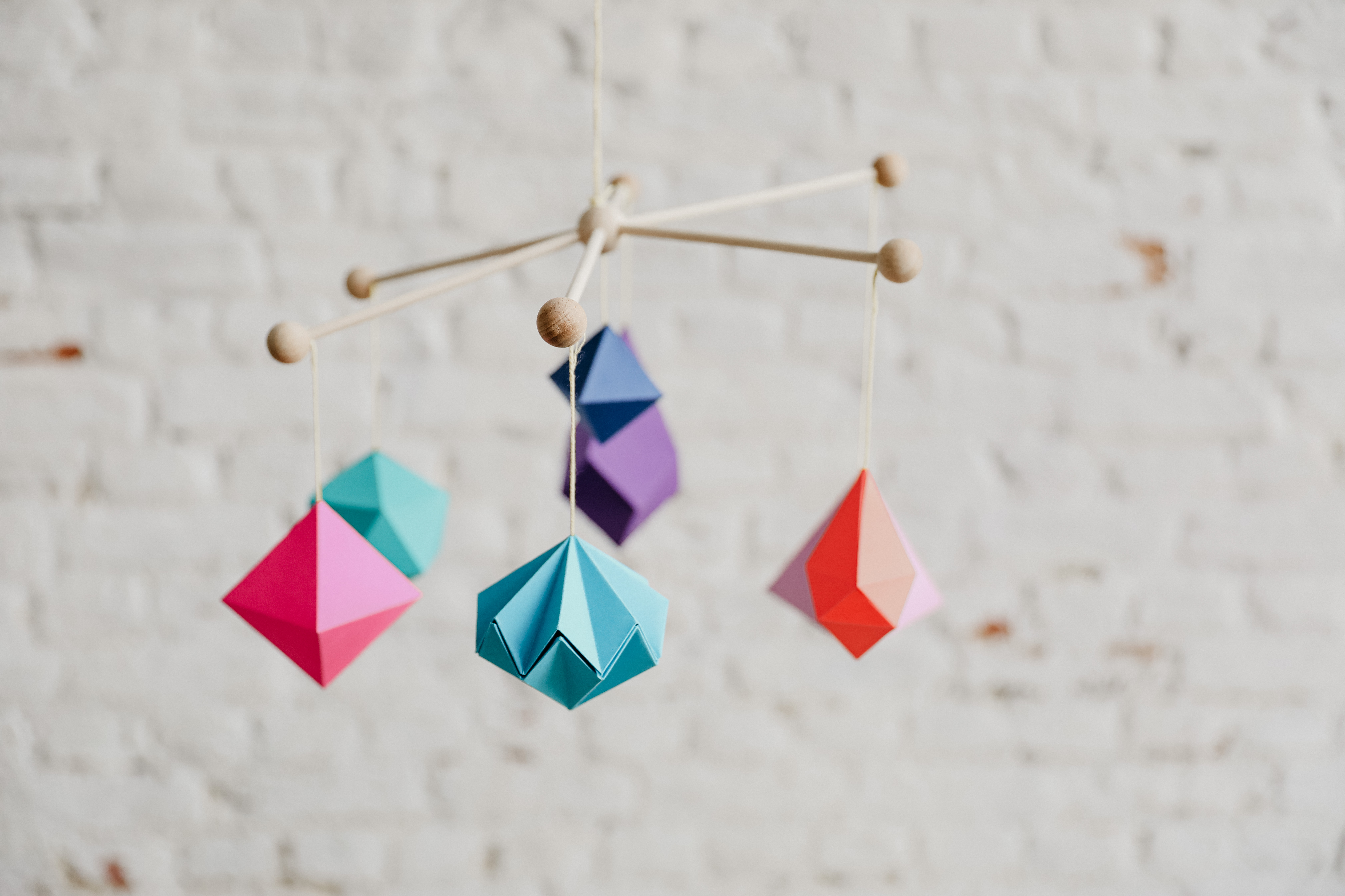 Workshop box: baby mobiel van papier