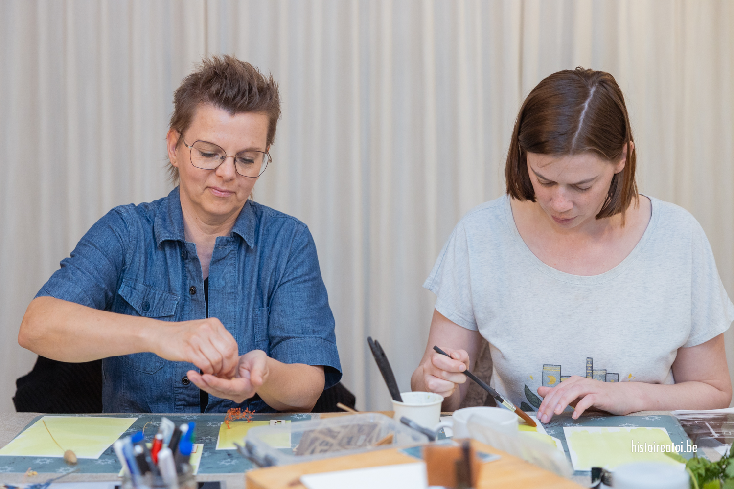 Cyanotypie workshop - Foto