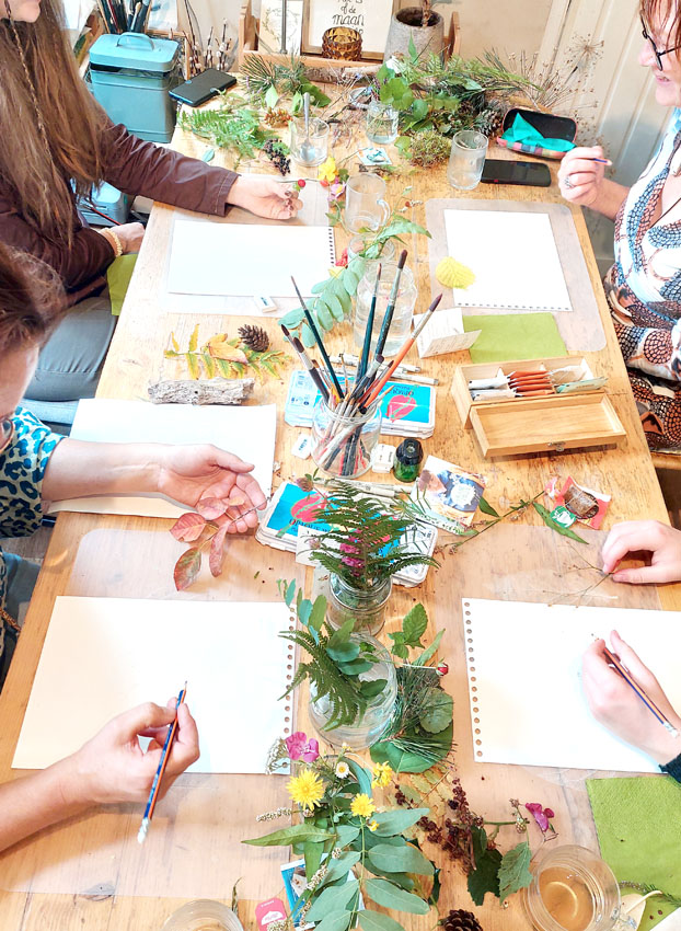 Workshop wildpluk & botanisch tekenen