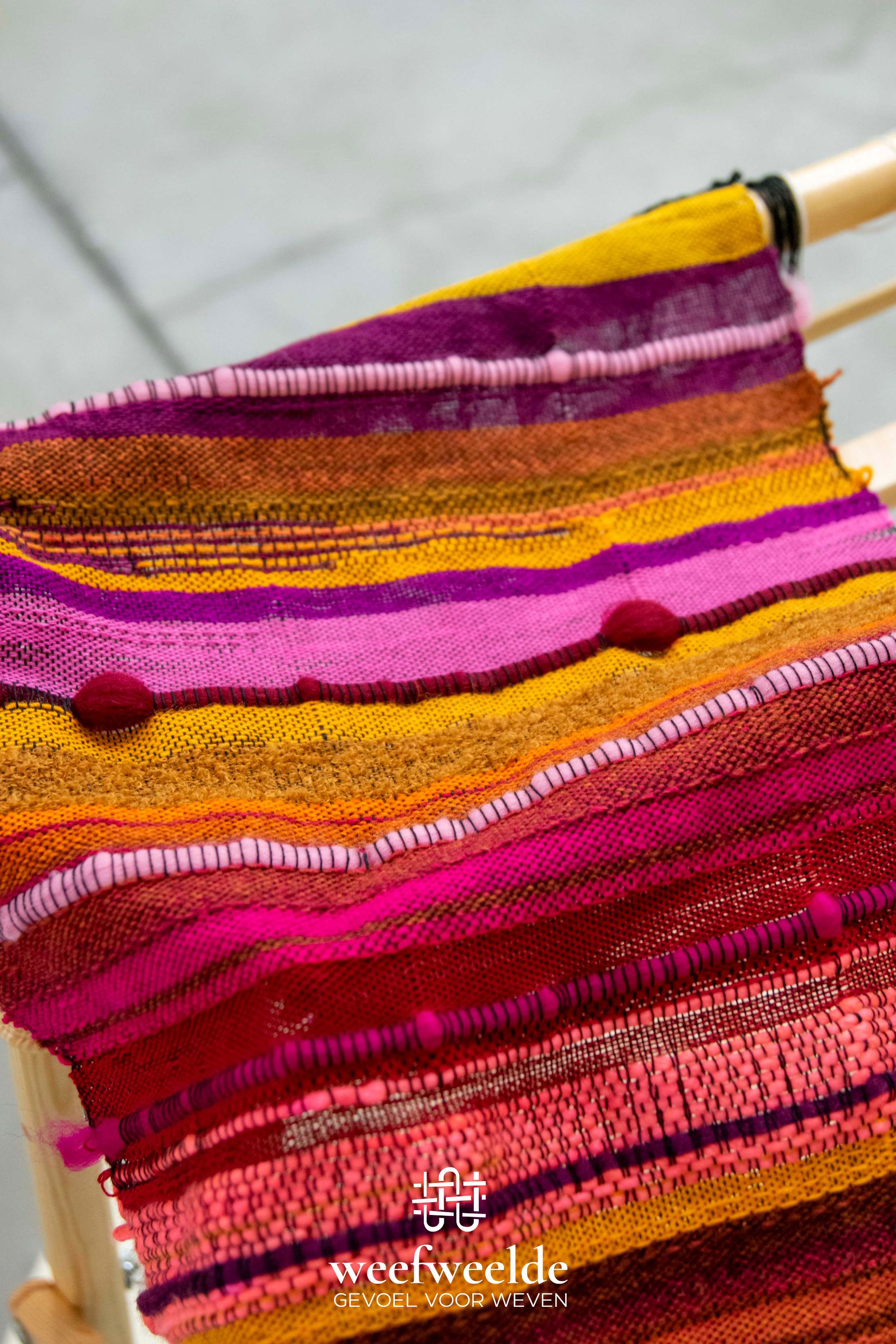 Ochtendworkshop vrij weven – Kom tot rust met kleur, draad en textuur - Foto