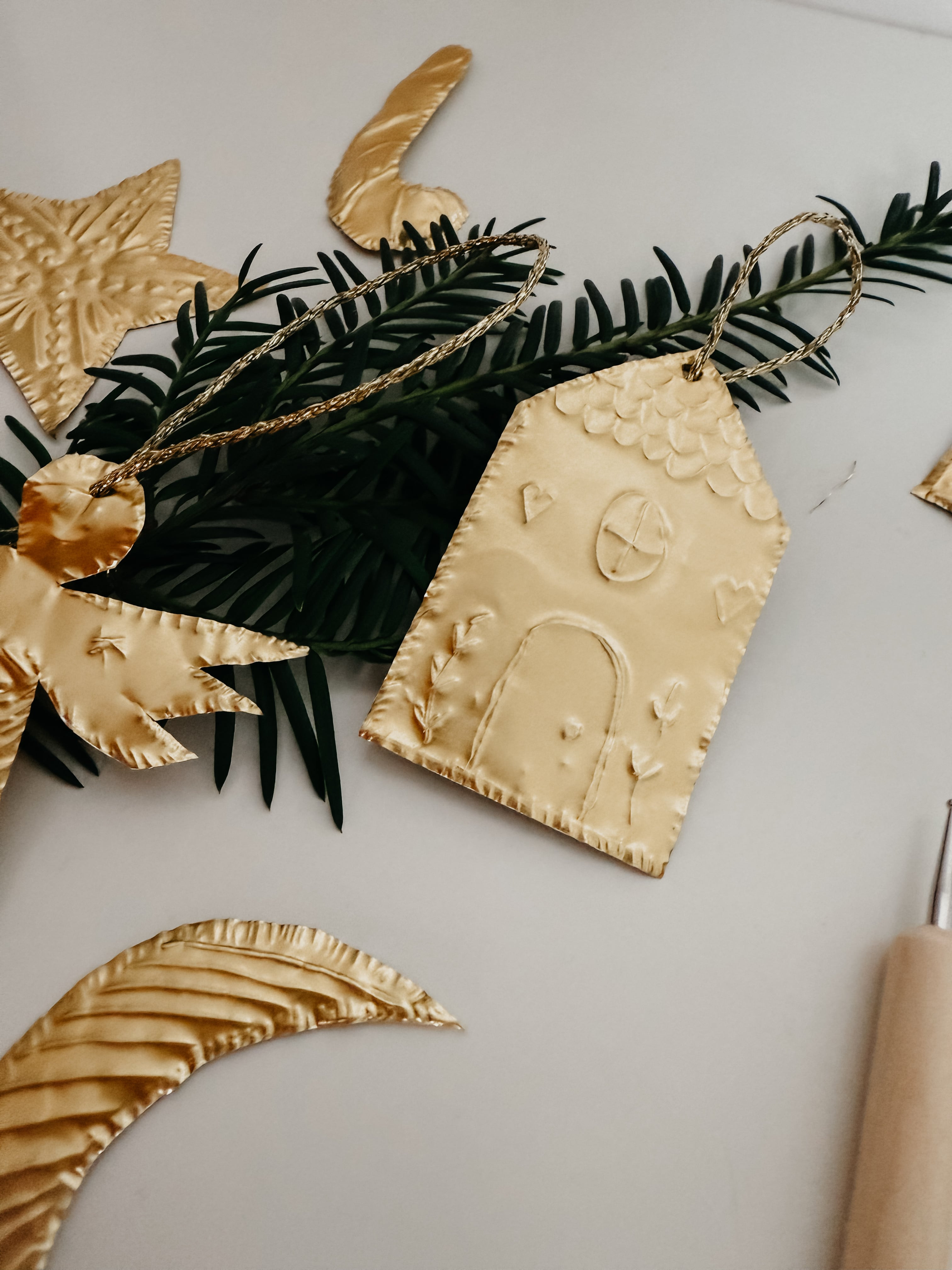 Kerstdecoraties met embossing techniek @ Libelle Winterfair - 13 / 11 om 10u15 - Foto