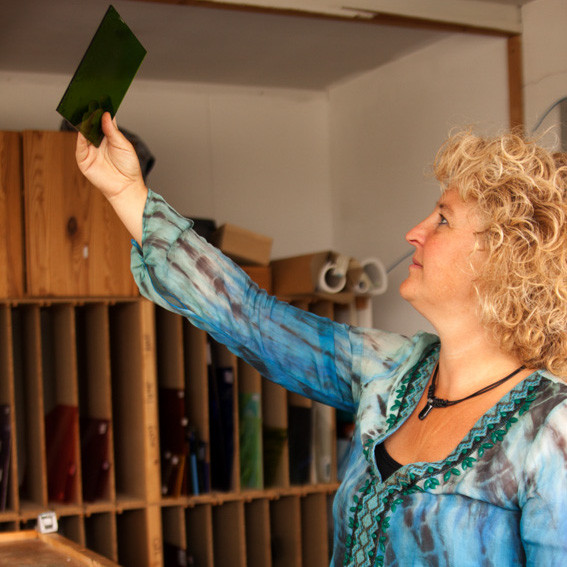 Workshop Glas in Lood raam maken - Foto