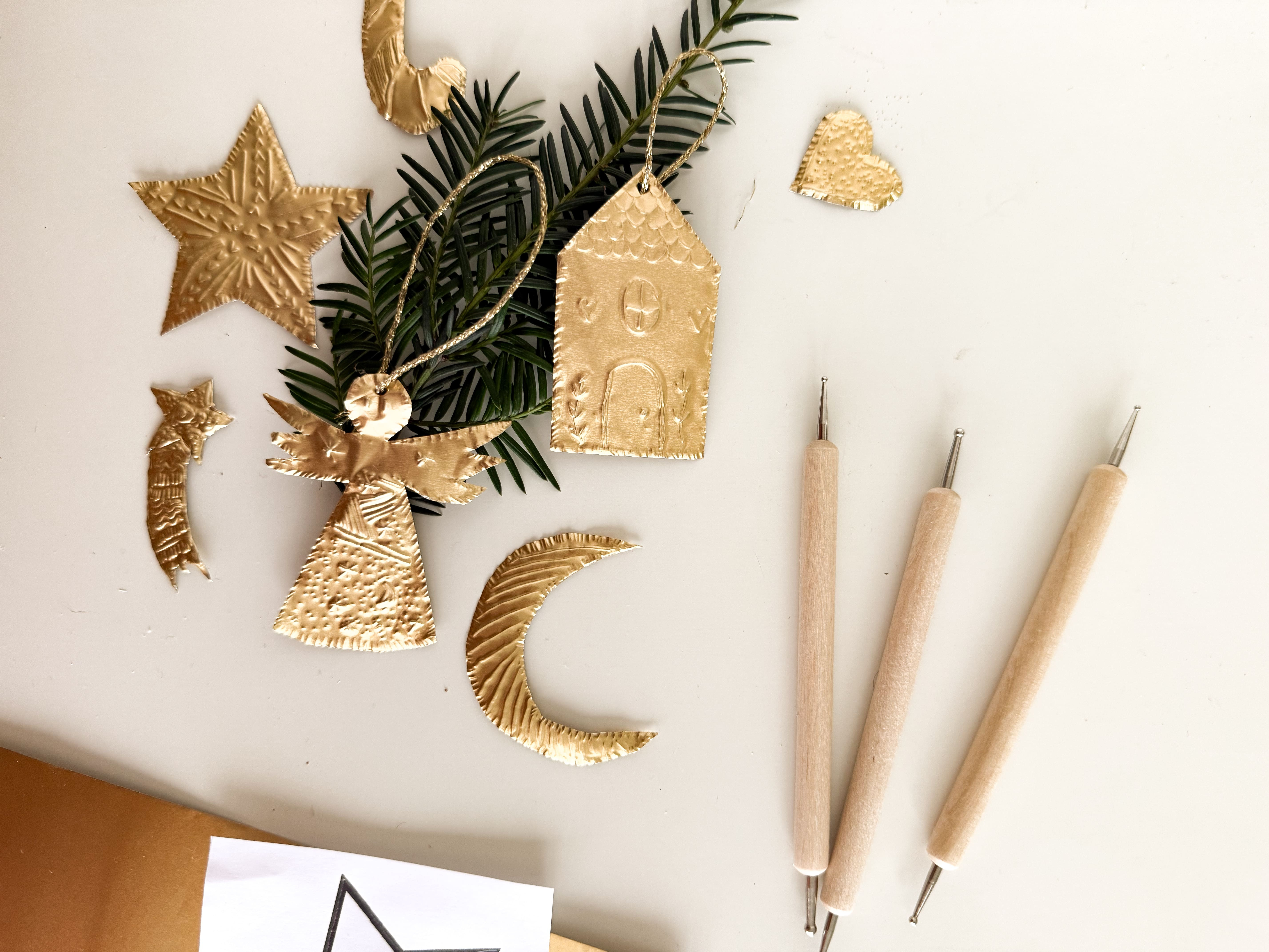 Kerstdecoraties met embossing techniek @ Libelle Winterfair - 13 / 11 om 11u - Foto