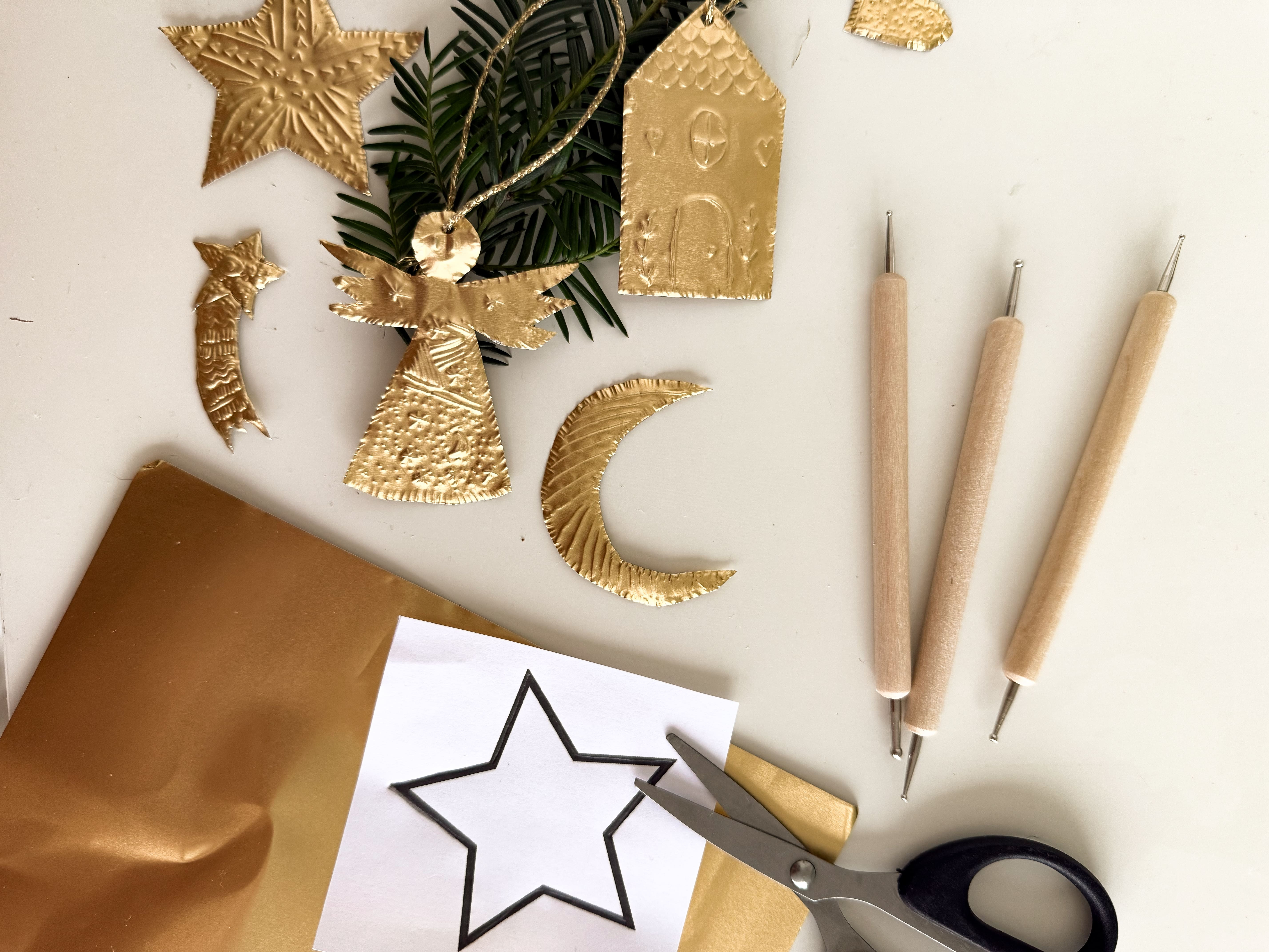 Kerstdecoraties met embossing techniek @ Libelle Winterfair - 16 / 11 om 11u - Foto