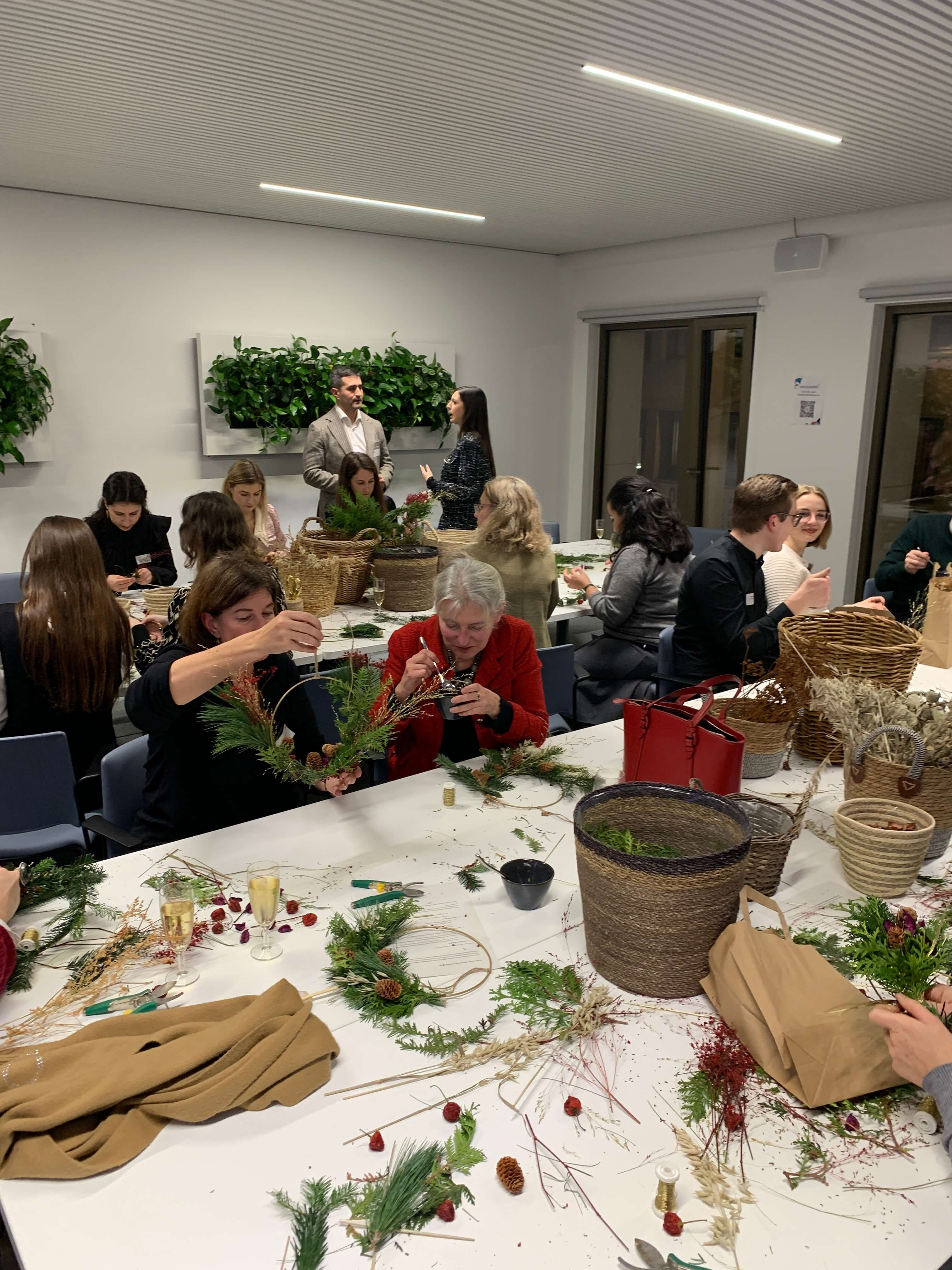 Workshop Kerstkransen @ Jardin d’Hiver – Meise - Foto
