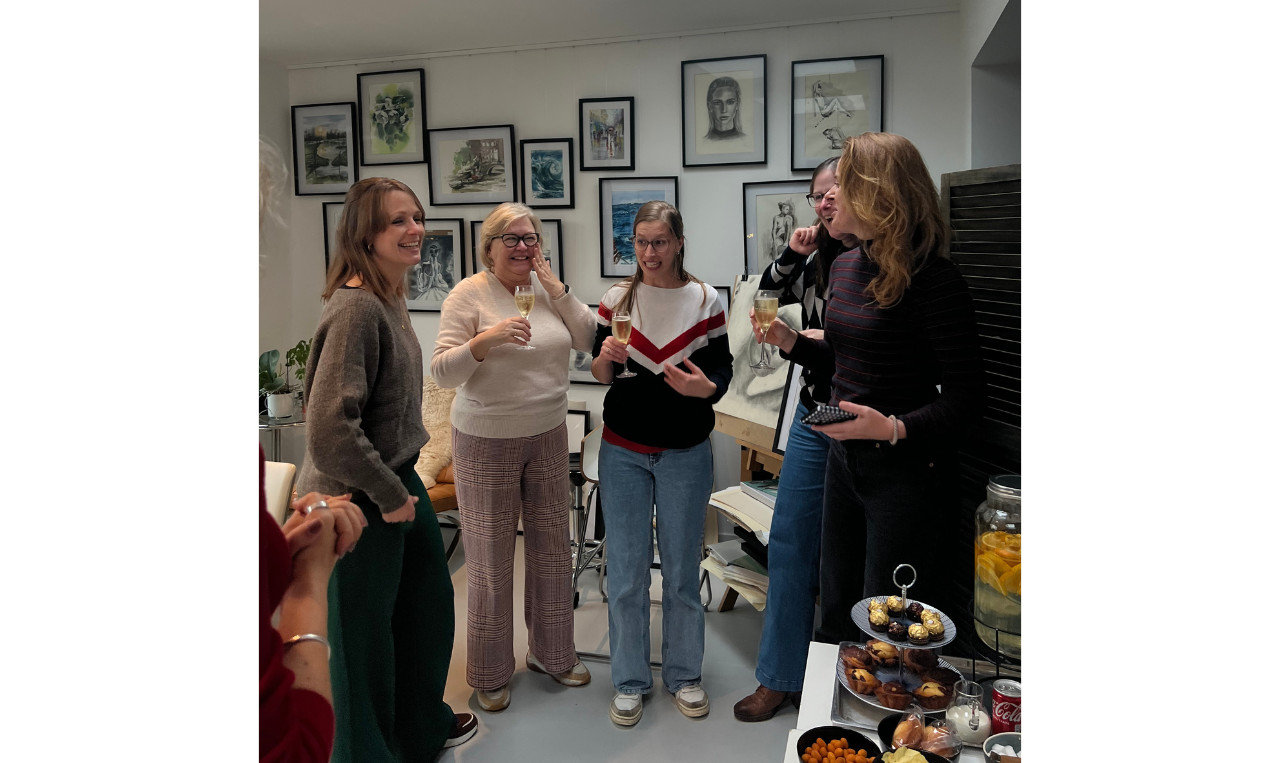 🎄Maak je eigen Kerst- of Nieuwjaarskaartjes met aquarel en aquamarkers🎄 - Foto