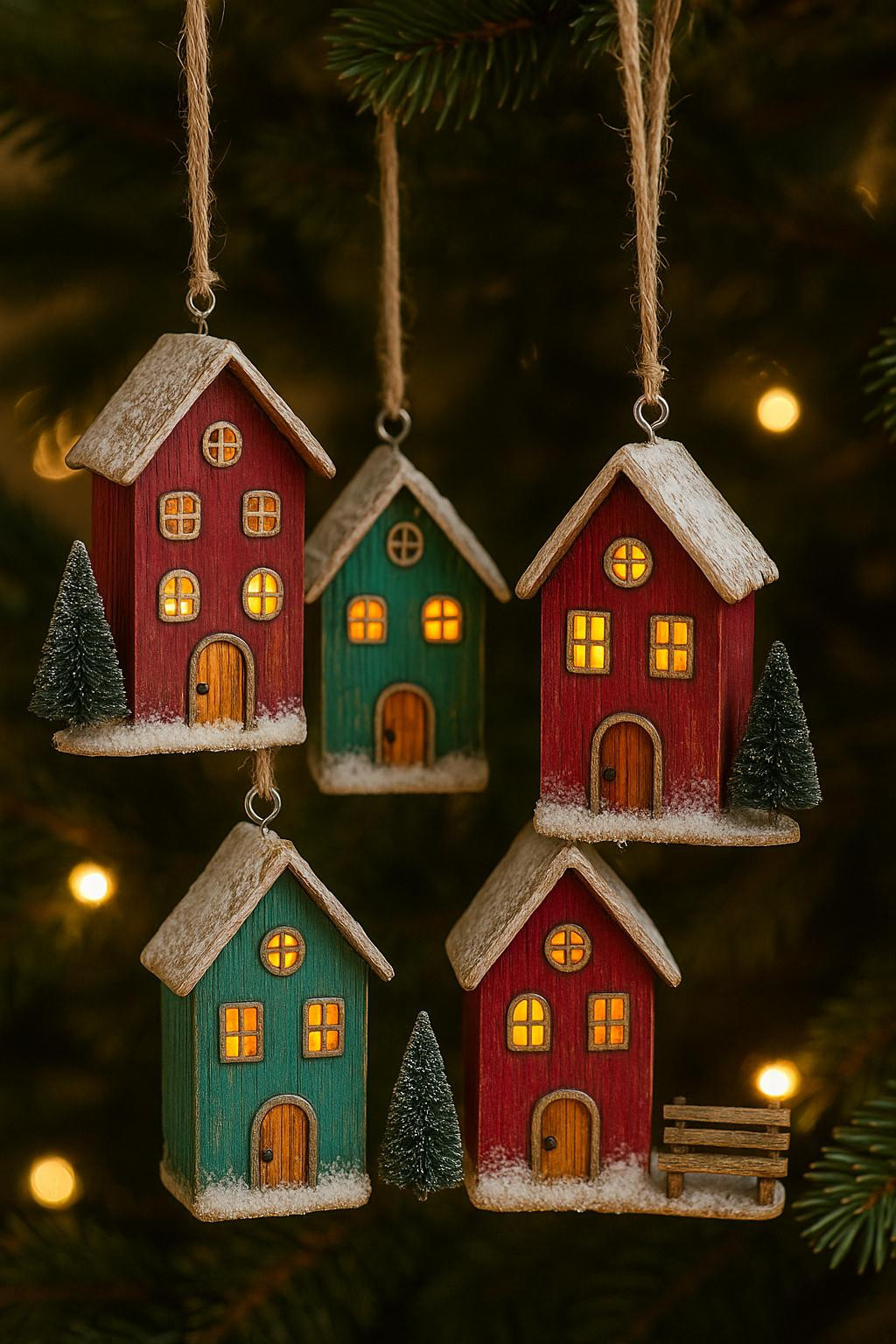 Ouder-kindworkshop: Winterhuisjes - Foto