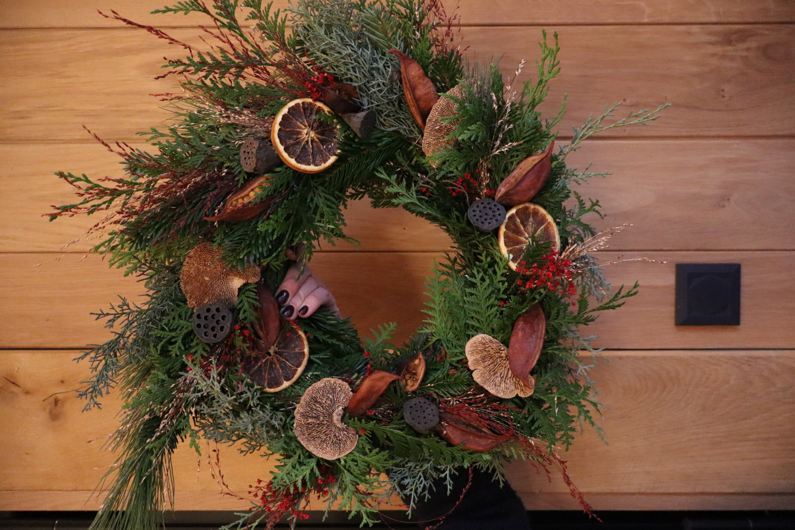 Kerstkrans workshop @ Zuiderbad Hofstade