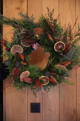 Kerstkrans workshop @ Zuiderbad Hofstade