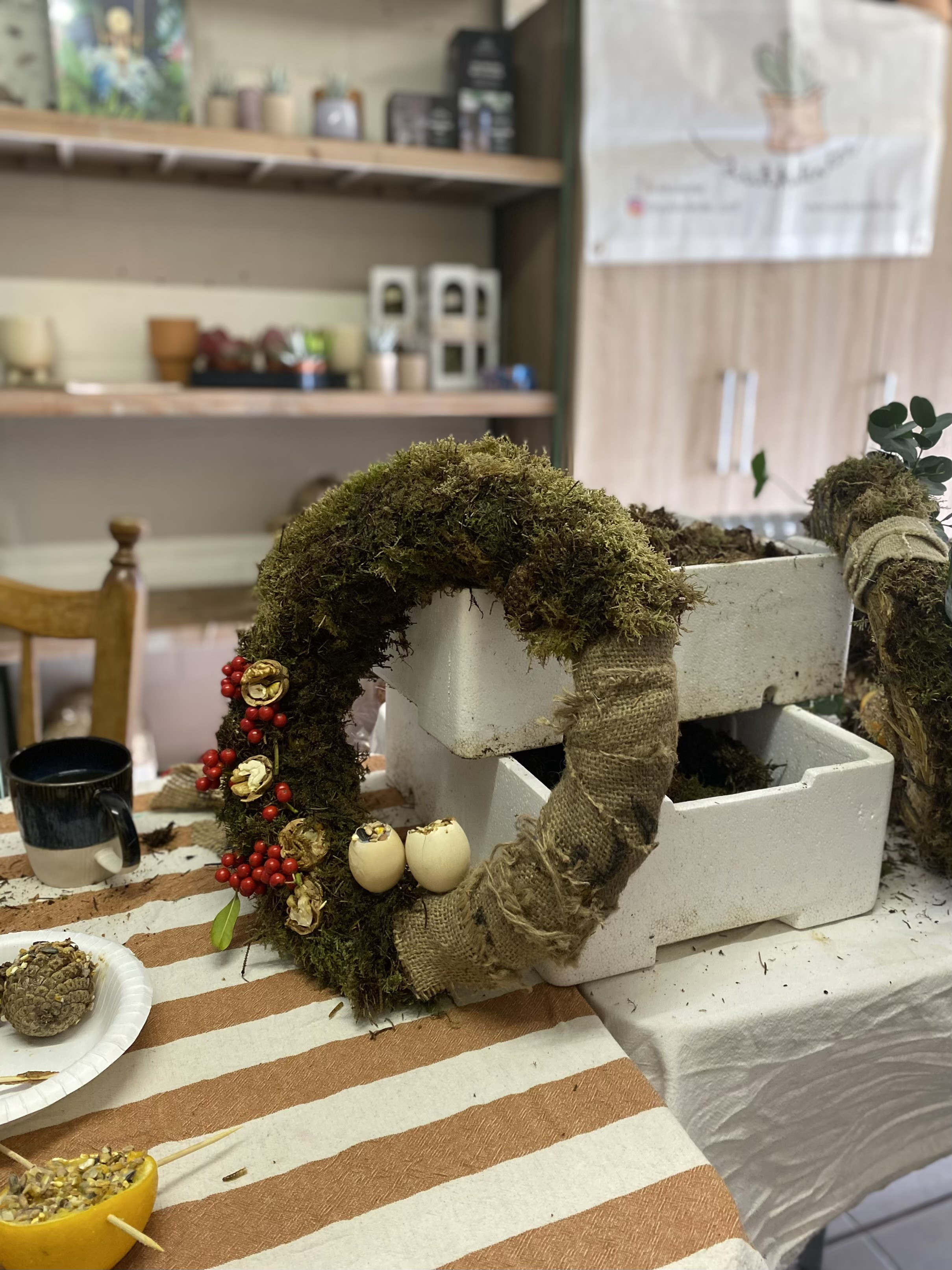 Workshop: Vogel Voeder Krans Maken 🐦 - Foto