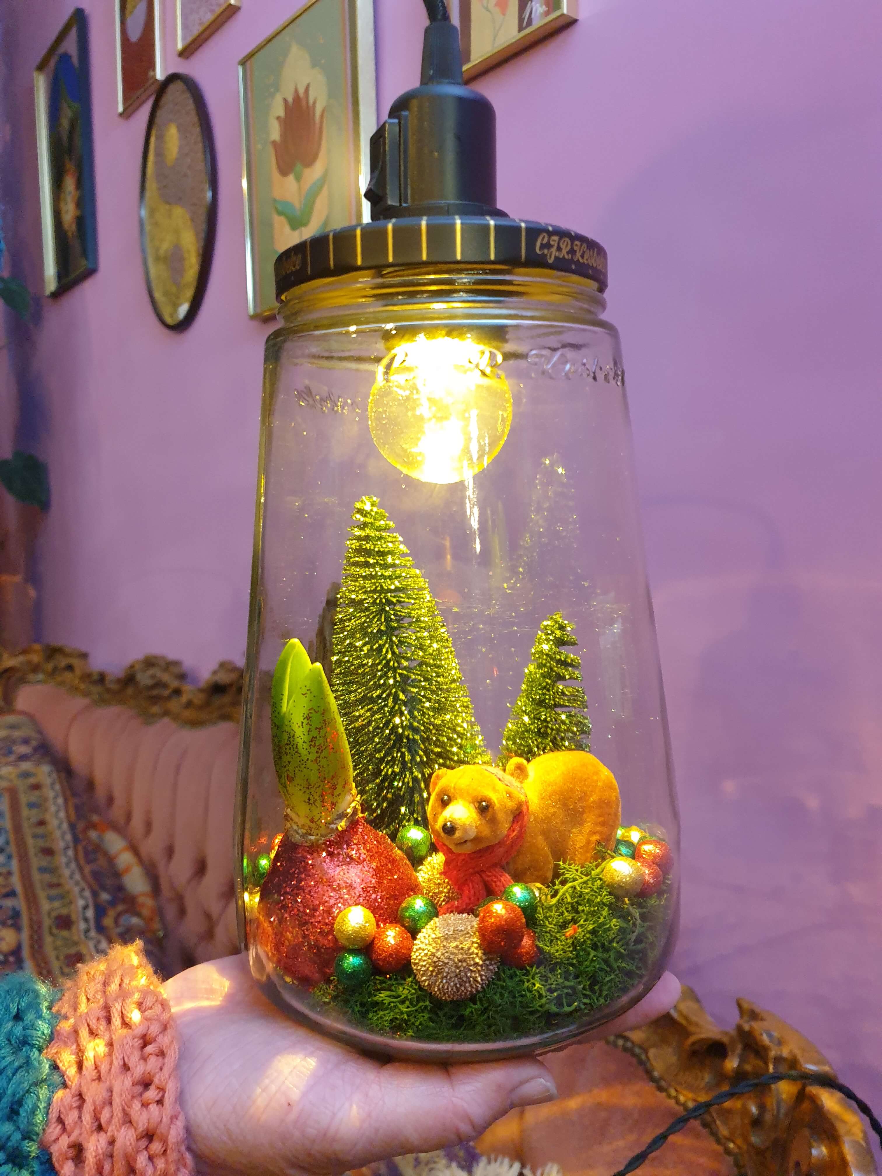 Kerstworkshop - Kerstlampje maken - Foto