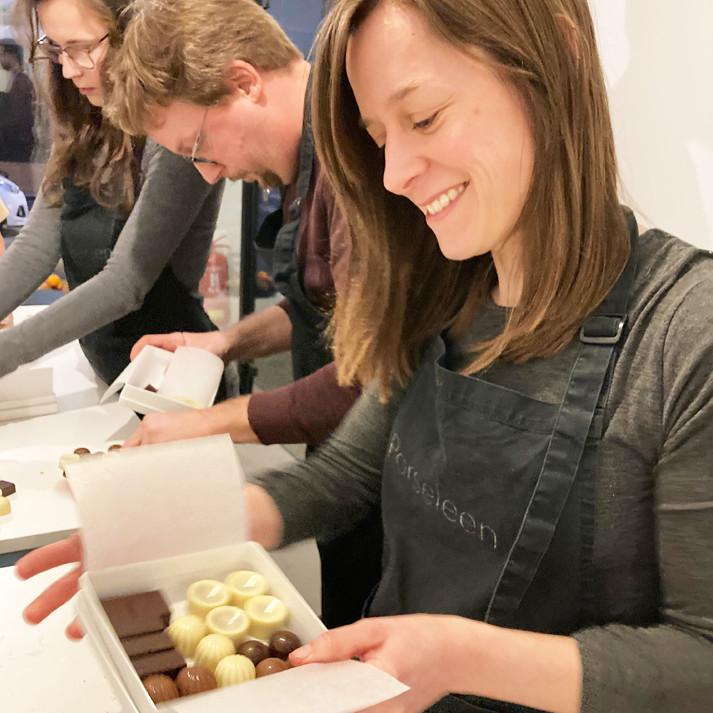 Workshop chocolade pralines - Foto