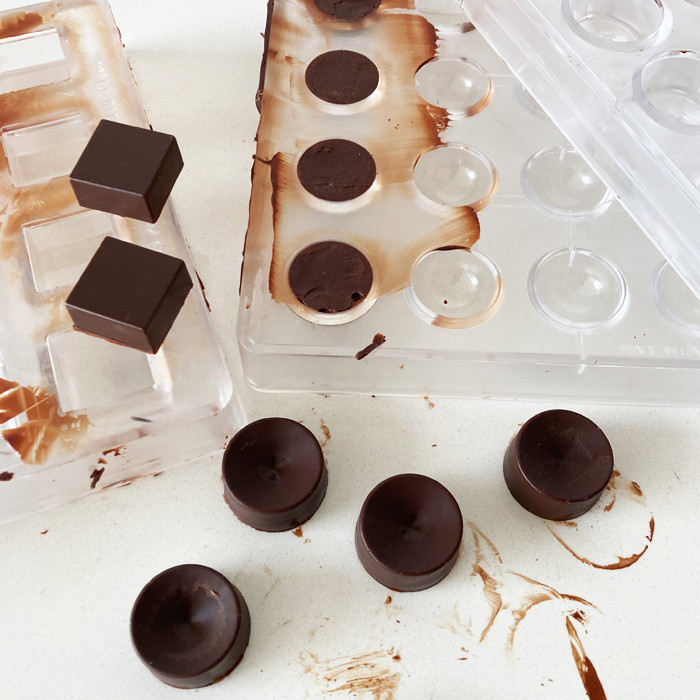 Workshop chocolade pralines - Foto