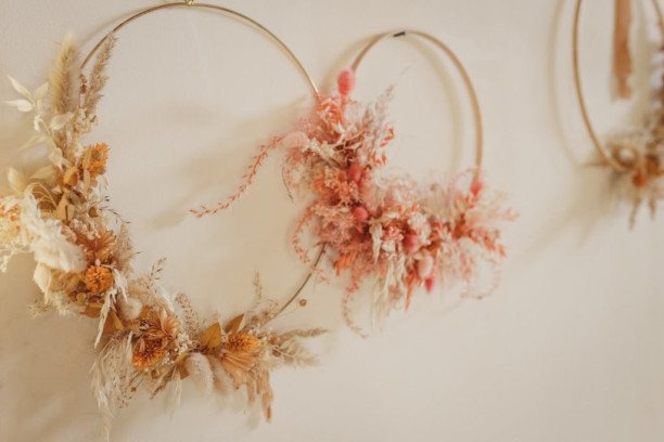 Workshop: Droogbloemen krans - Floral hoop