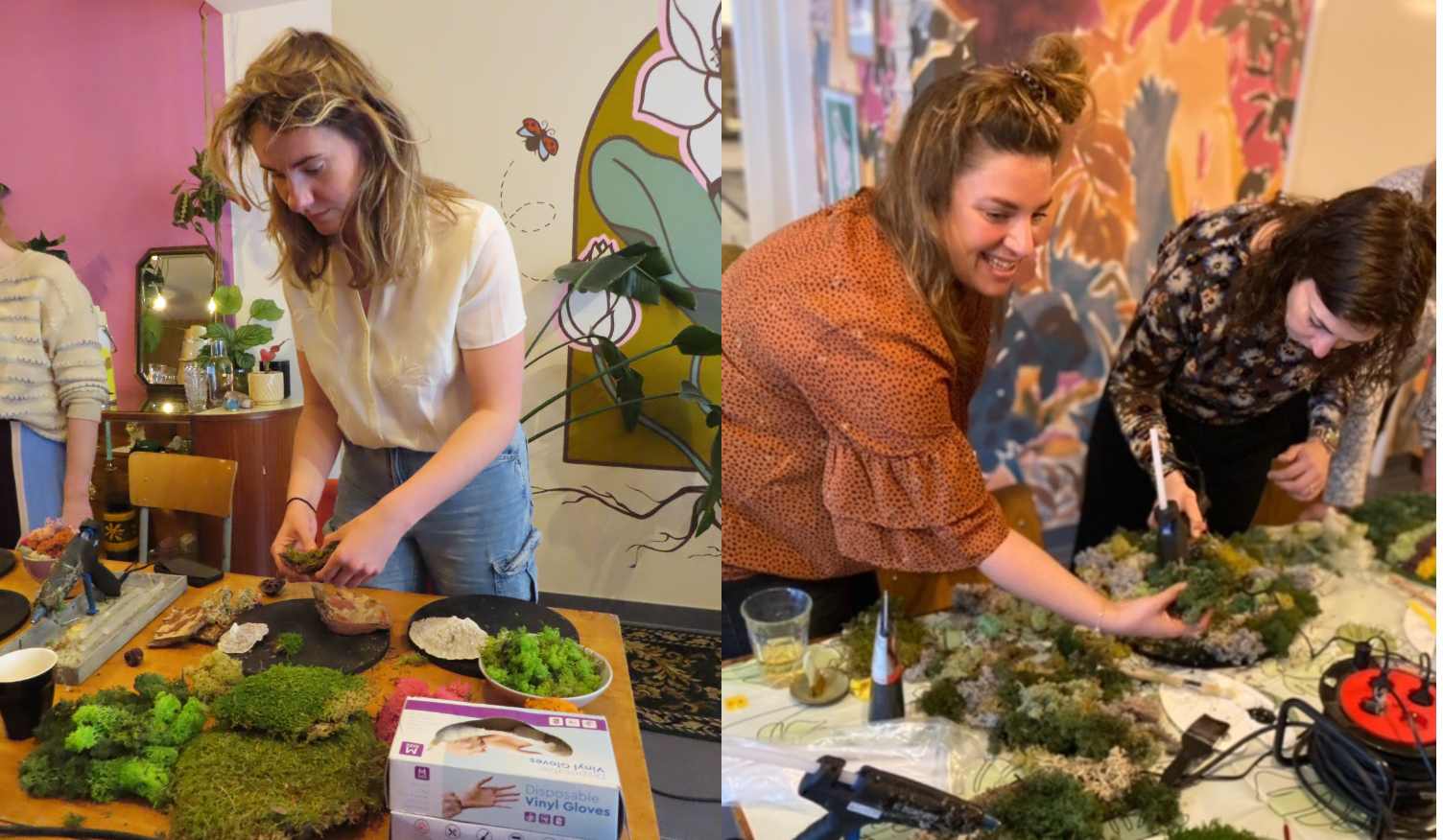 Workshop Moswandje maken - Foto